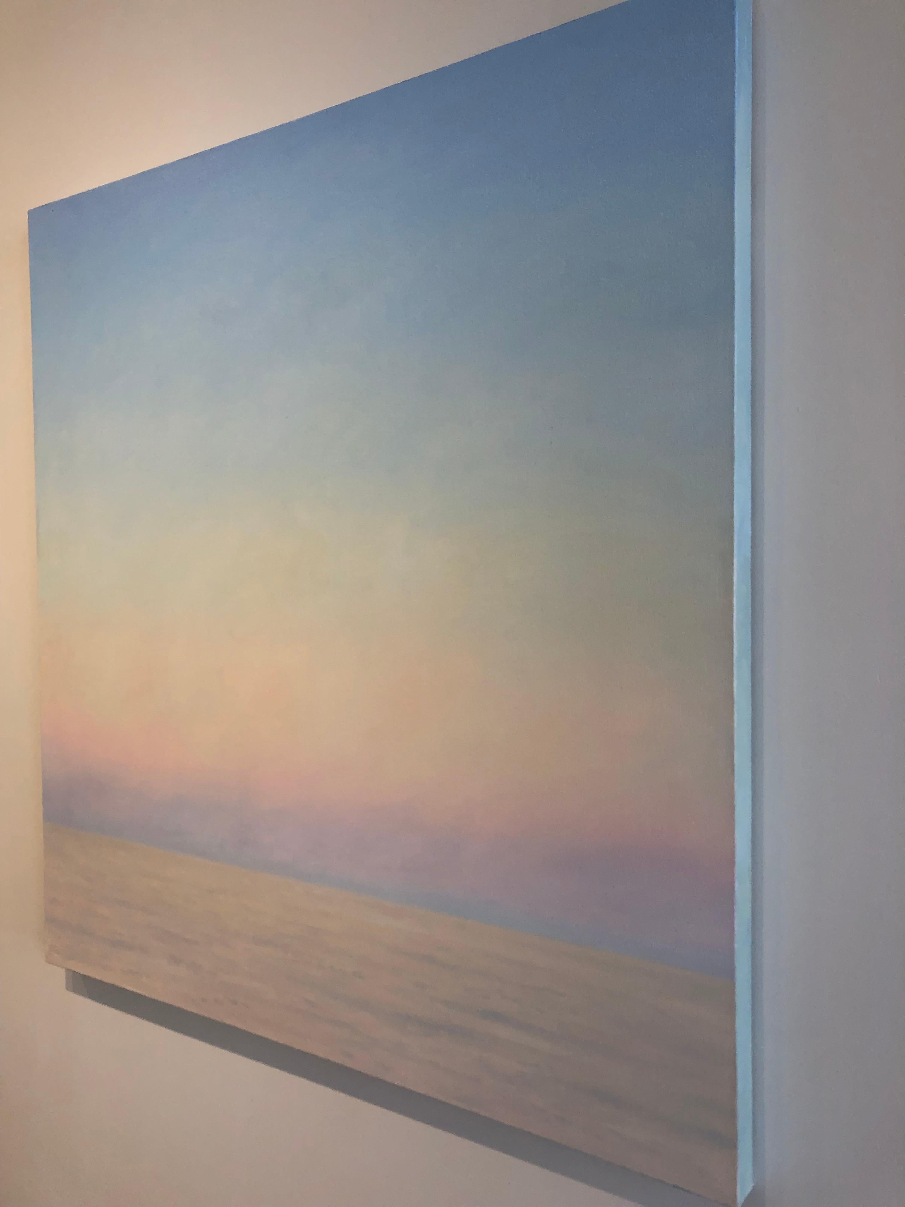 Soft Horizon  - American Realist Painting by Willard Dixon