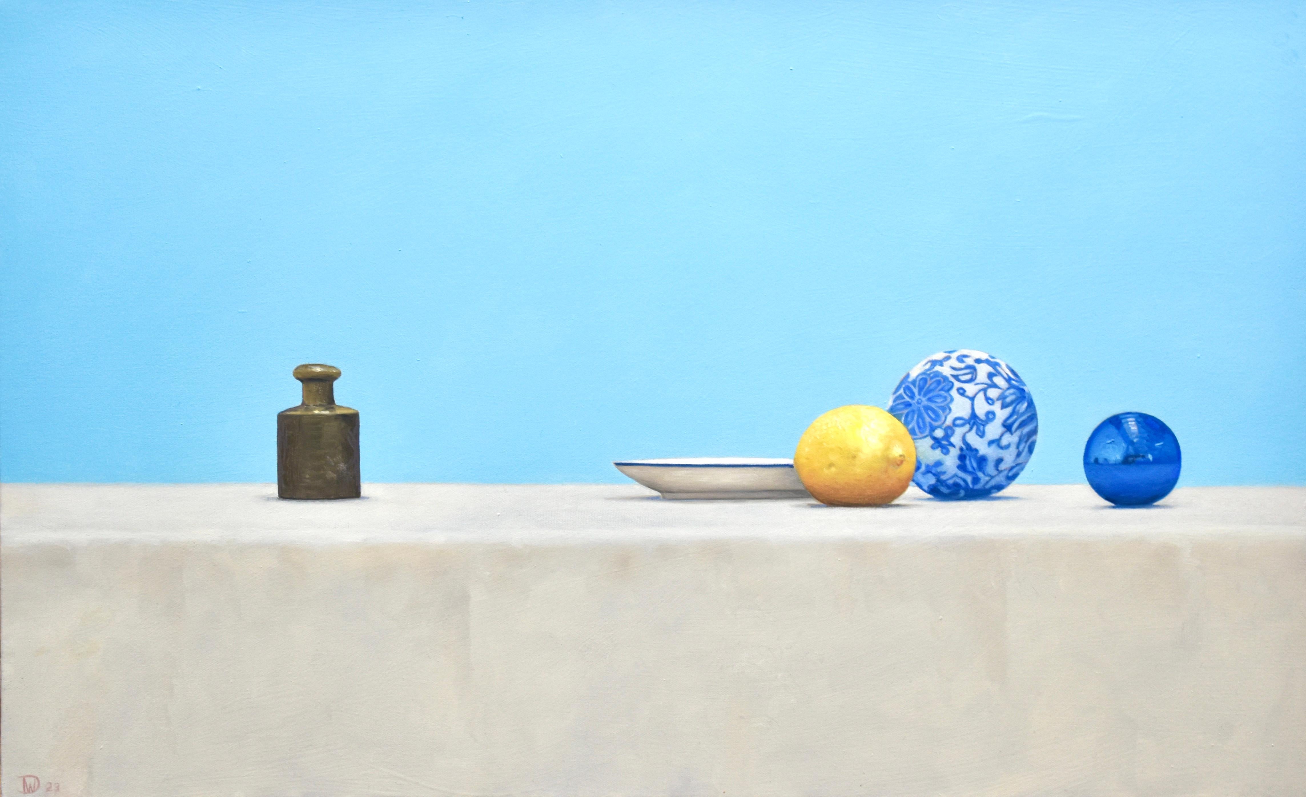 Willard Dixon Still-Life Painting - Still life Chinese Ball