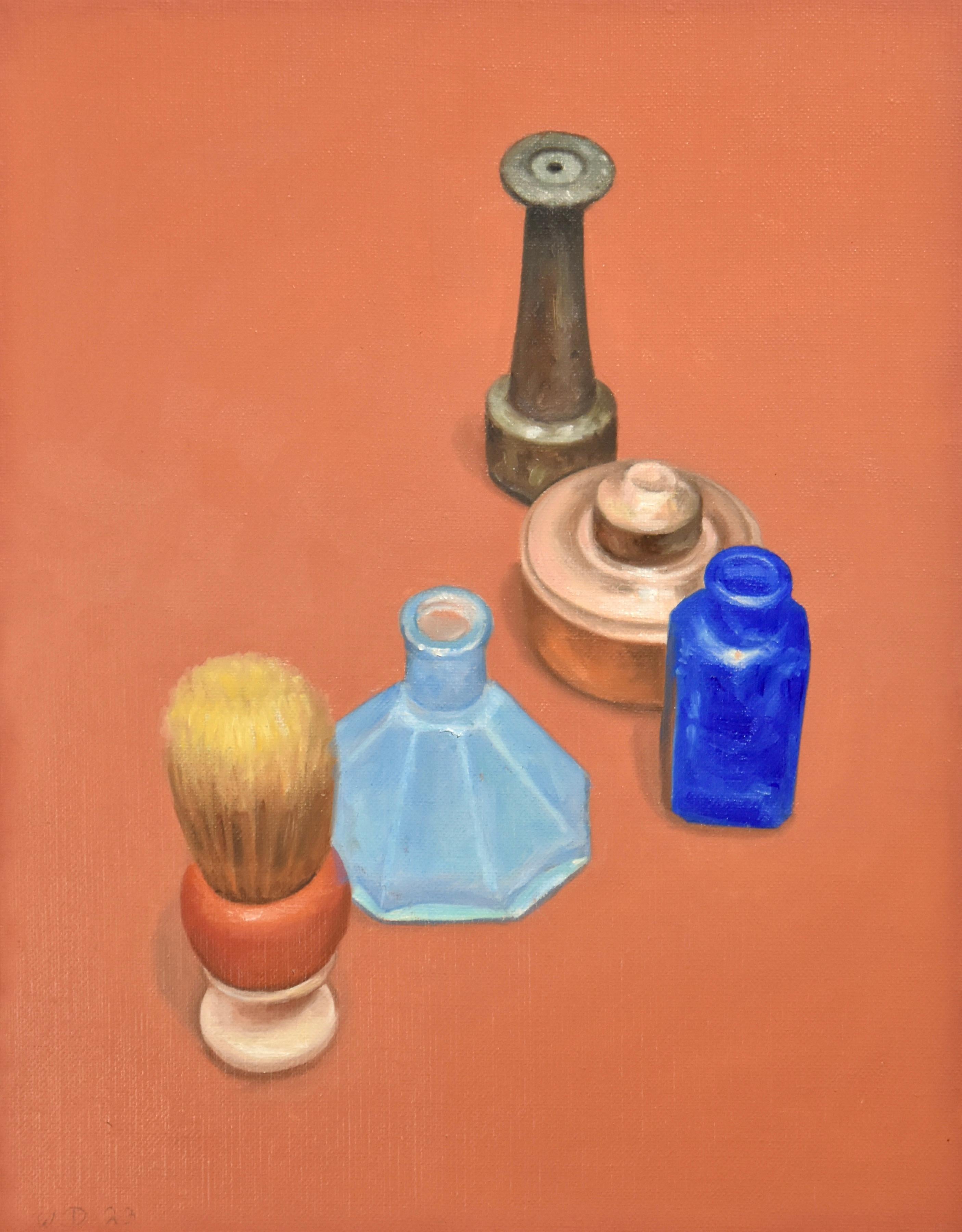 Willard Dixon Still-Life Painting - Still Life with Shaving Brush