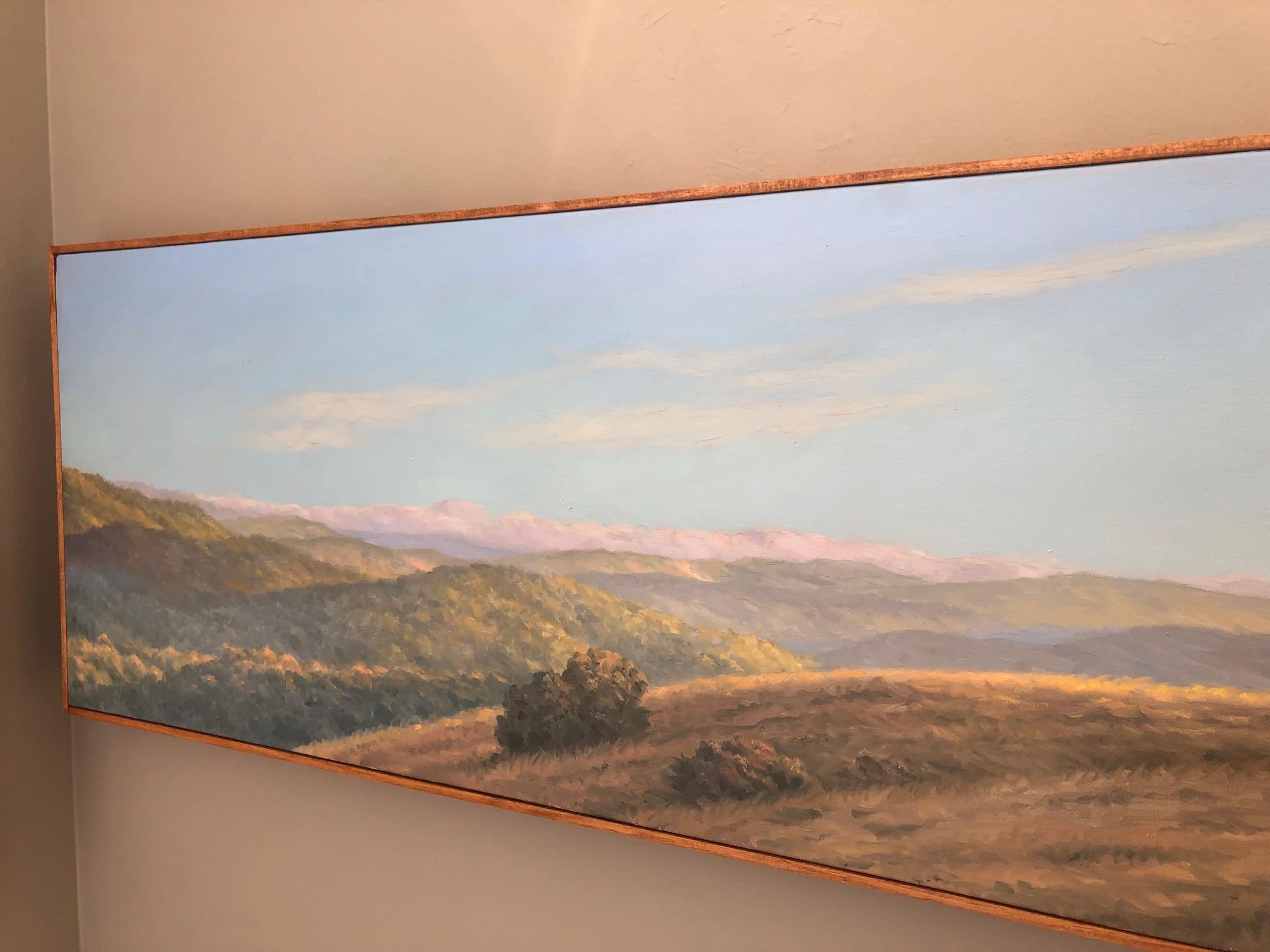 The Ridge - oil on canvas - Painting by Willard Dixon