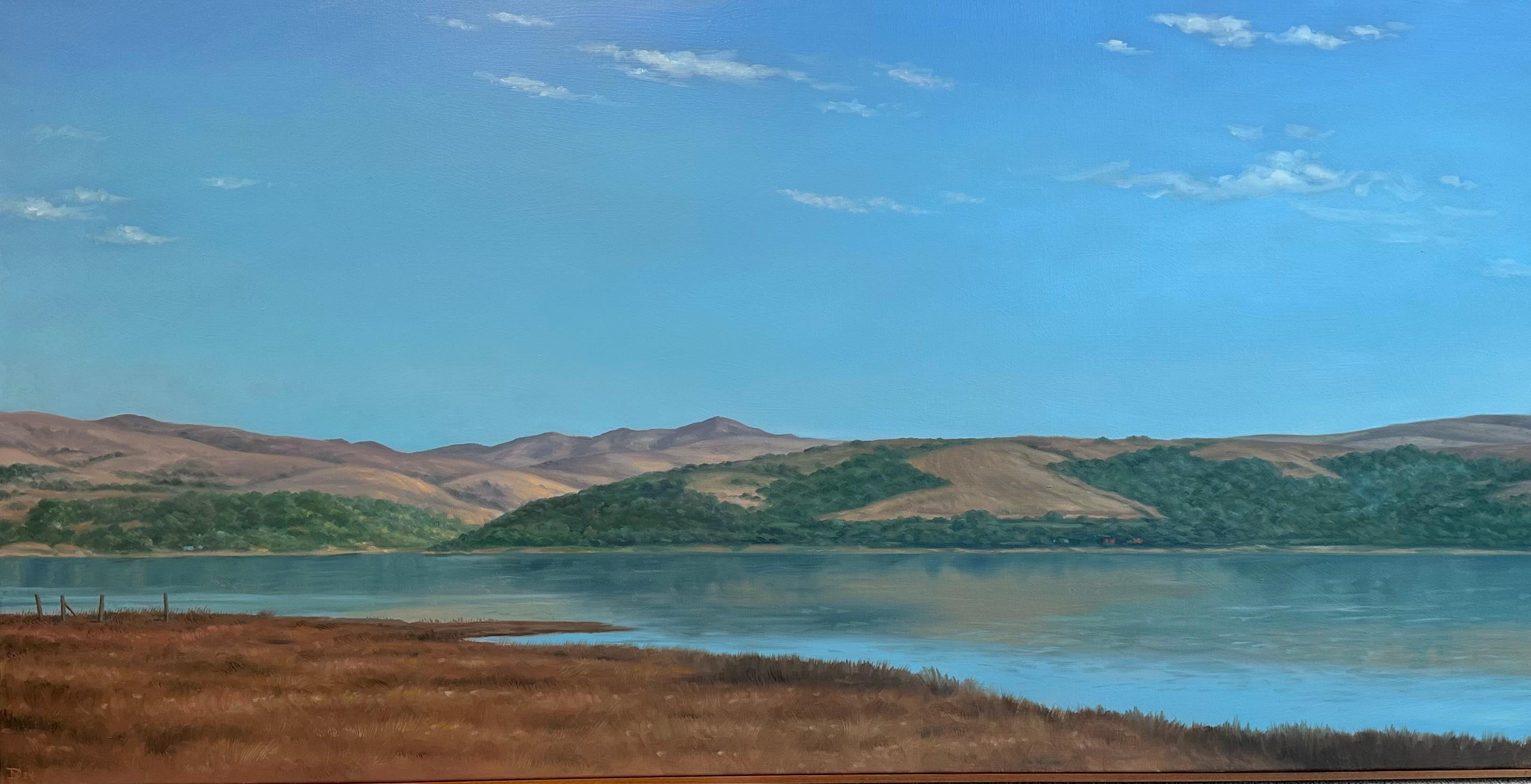 Landscape Painting Willard Dixon - Morning Tomales Bay
