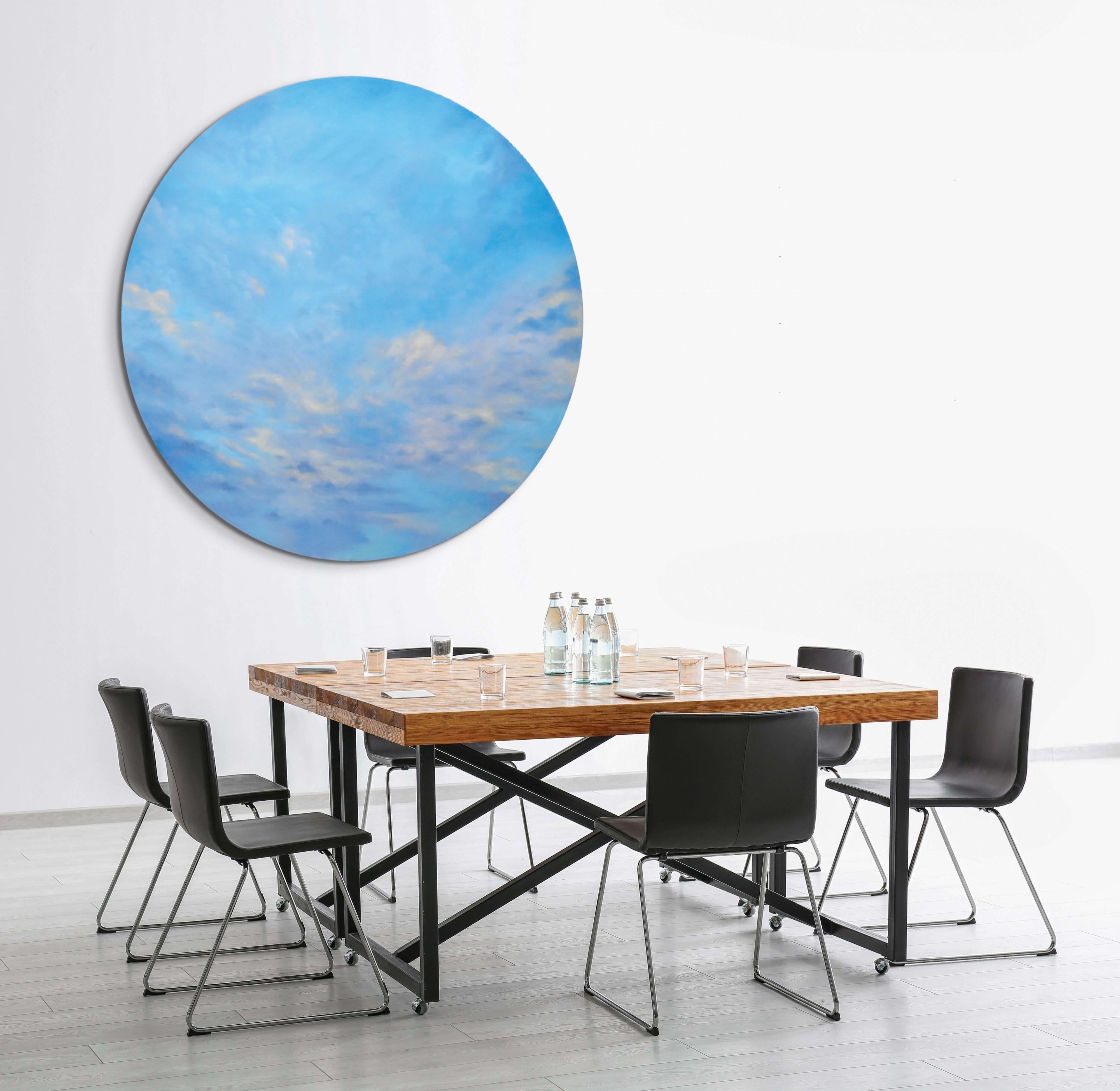 easy circle canvas painting