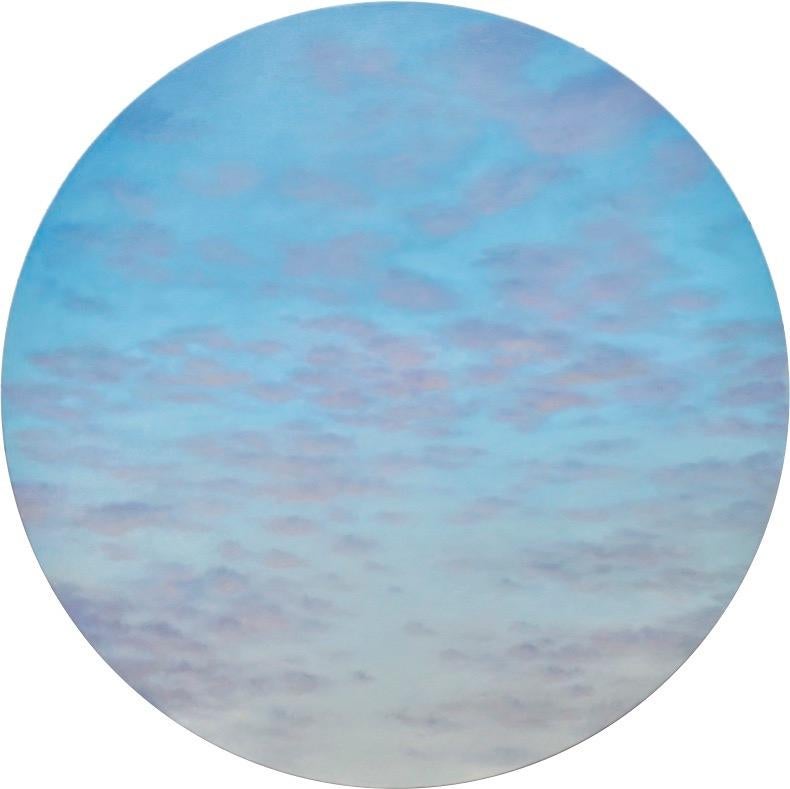 Willard Dixon Abstract Painting - Dappled Sky II