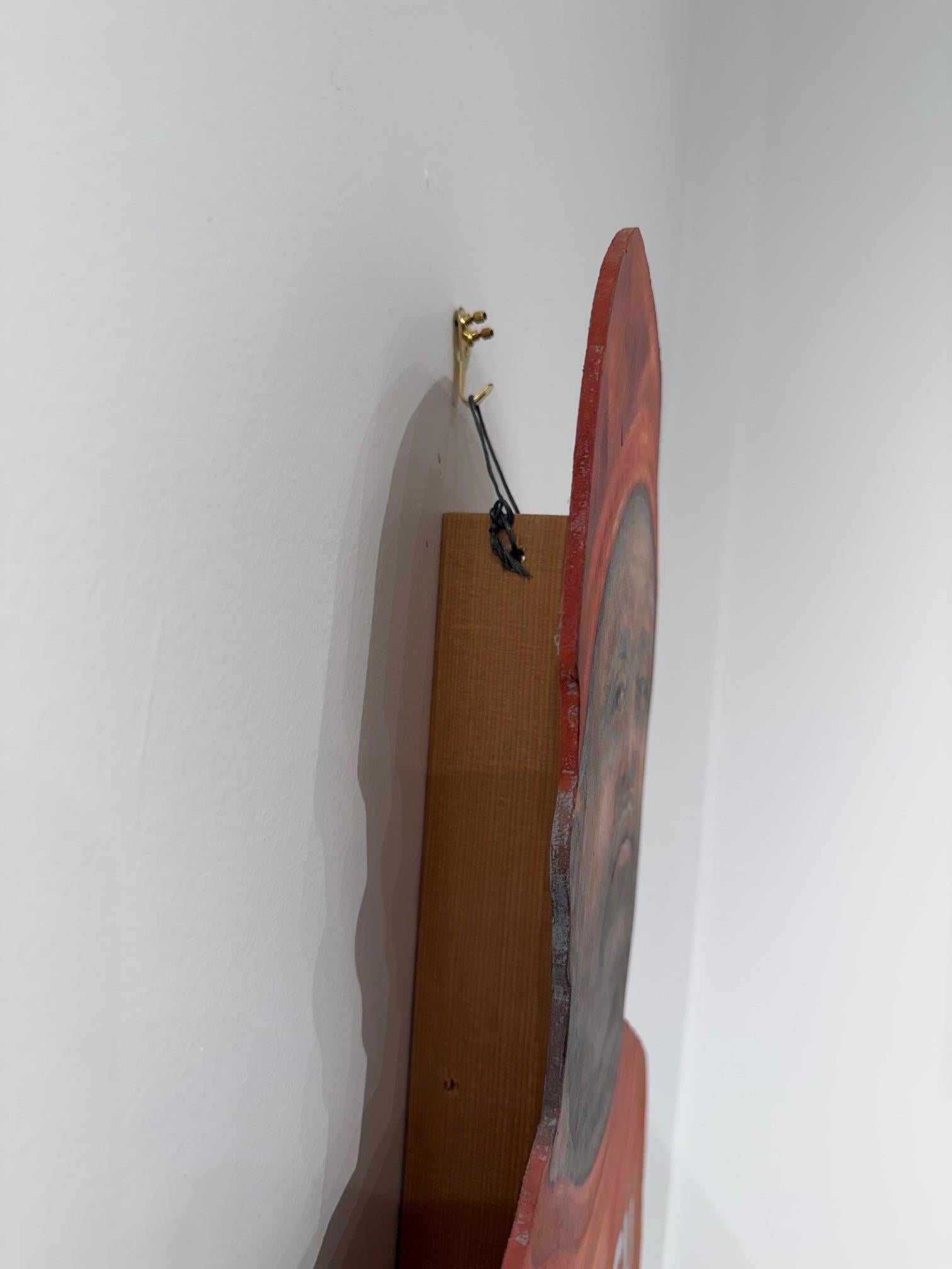 Union Man (ausgeschnitten) (Pop-Art), Painting, von Willard Dixon