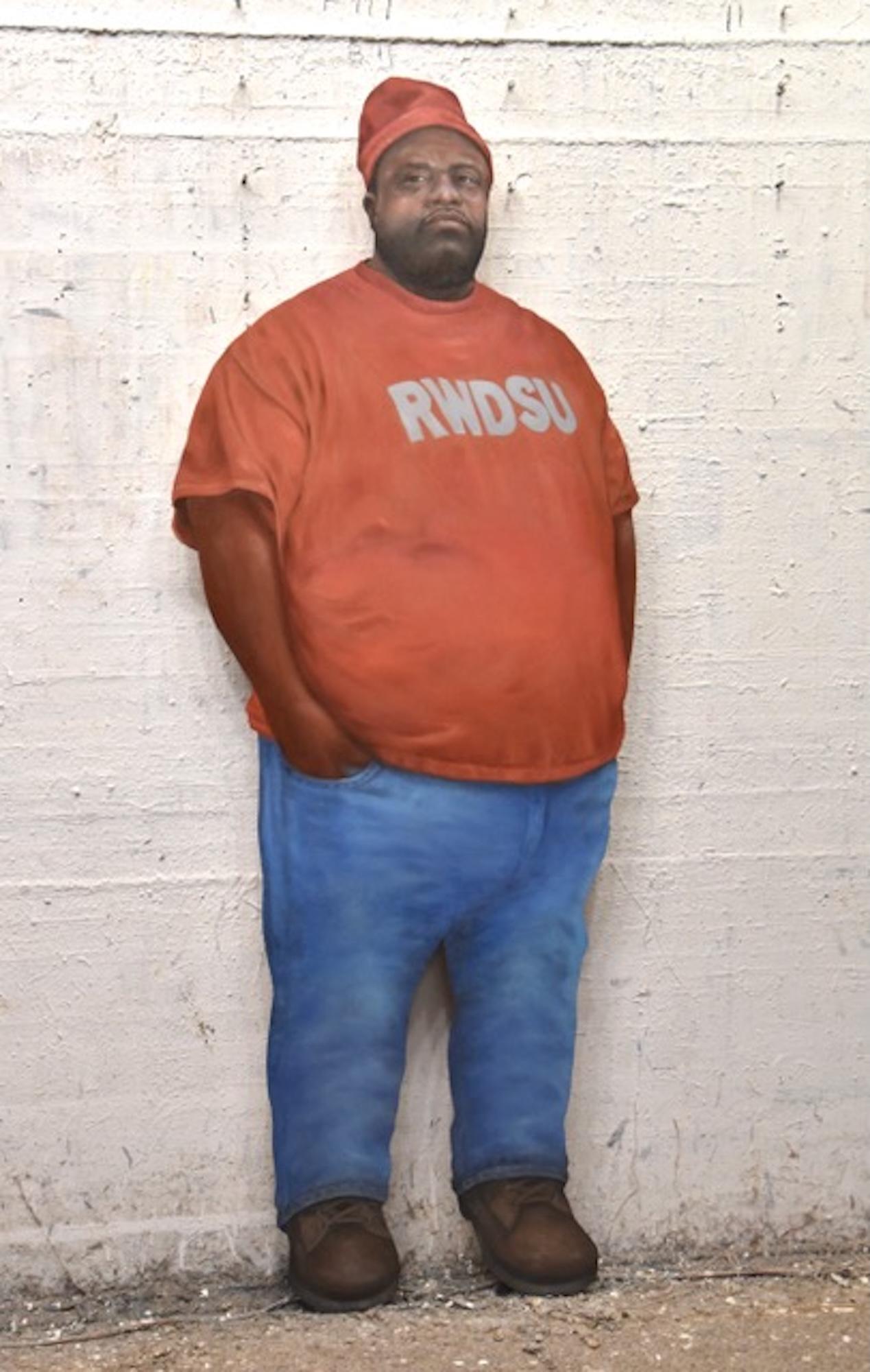 Willard Dixon Portrait Painting – Union Man (ausgeschnitten)