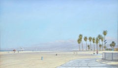 Venice Beach, Morning / sea scape, Southern California, realsm, beach scene, 