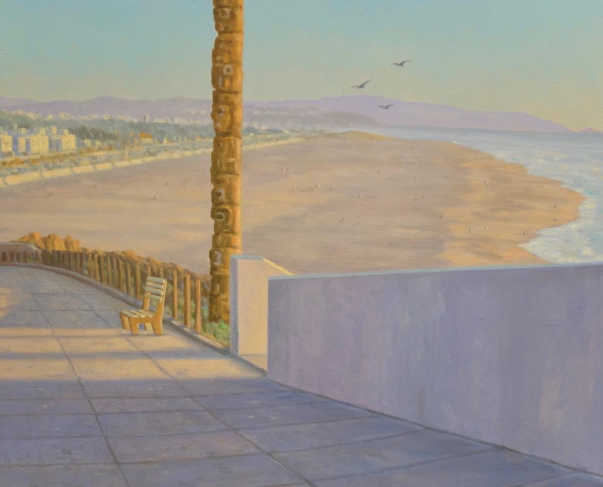 View From the Cliff House - Painting by Willard Dixon