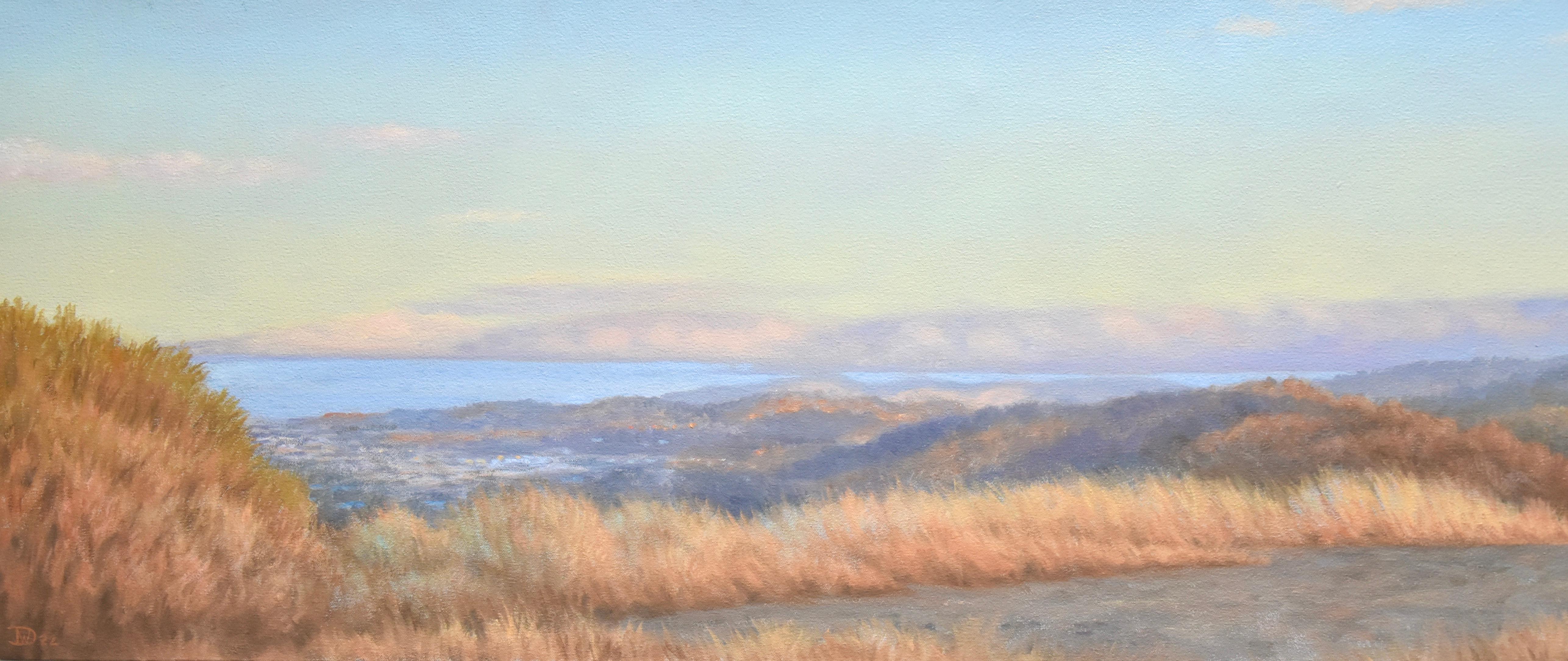 View From the Fire Road - Painting by Willard Dixon