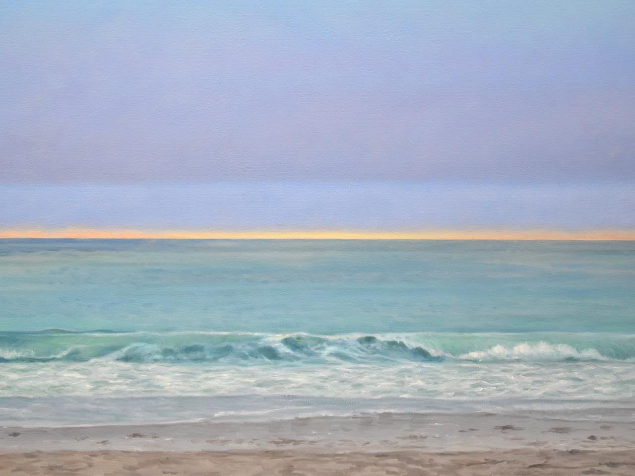 Yellow Horizon - Painting by Willard Dixon