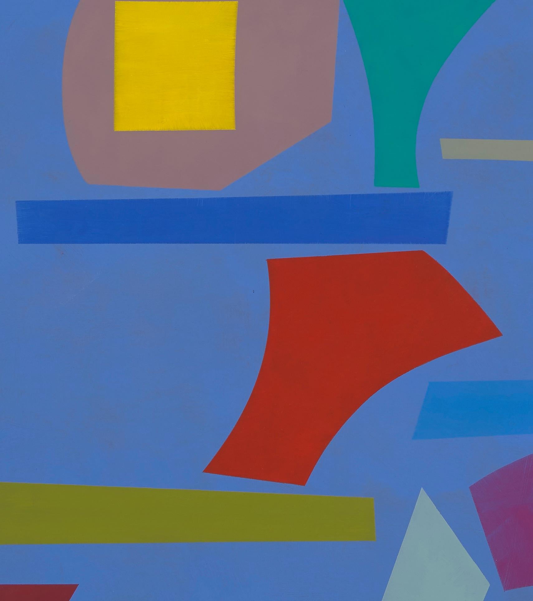 Sondaggio successivo - Abstract Painting Blu di Willard Lustenader