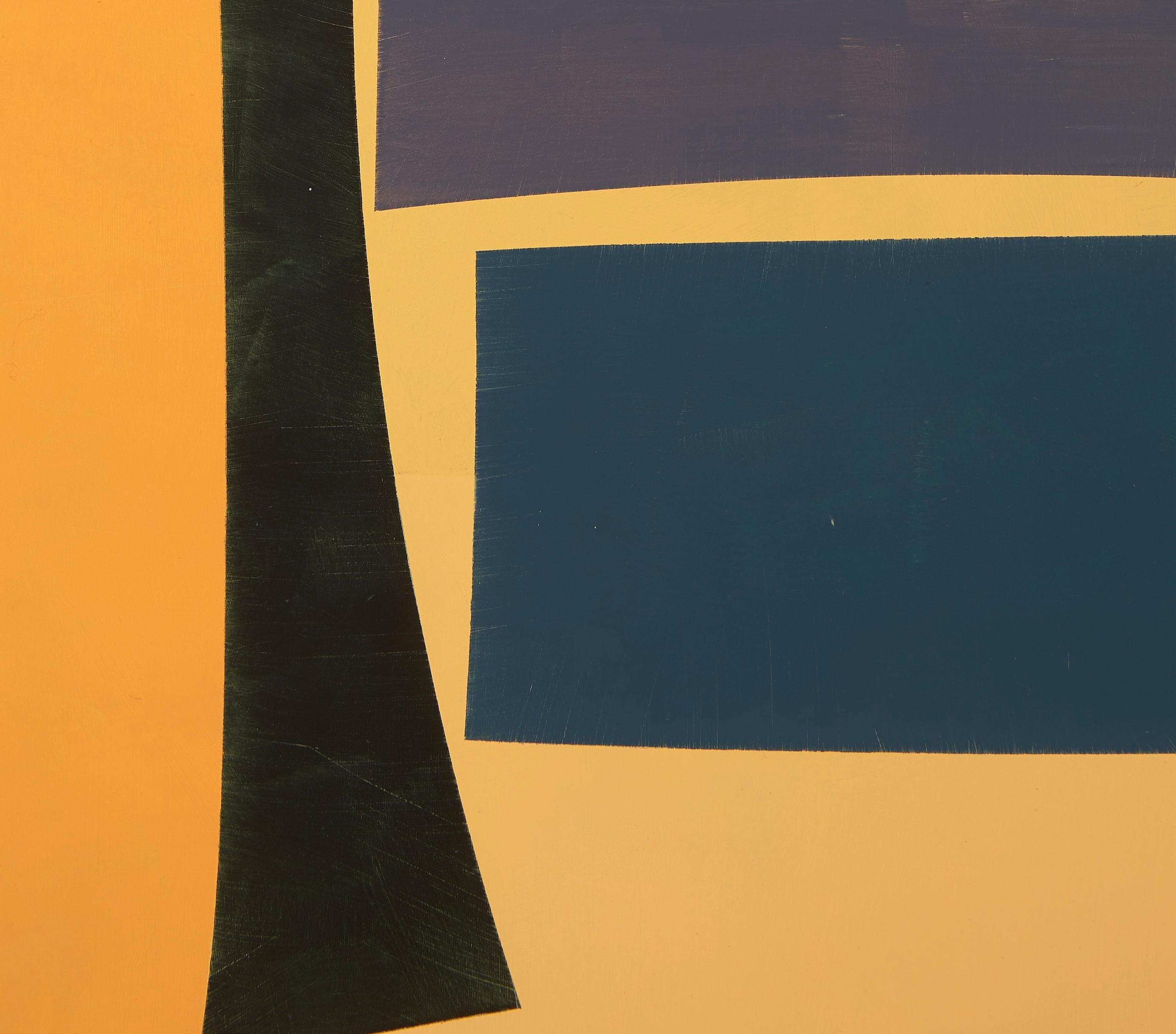 Das ist irreführend (Orange), Abstract Painting, von Willard Lustenader