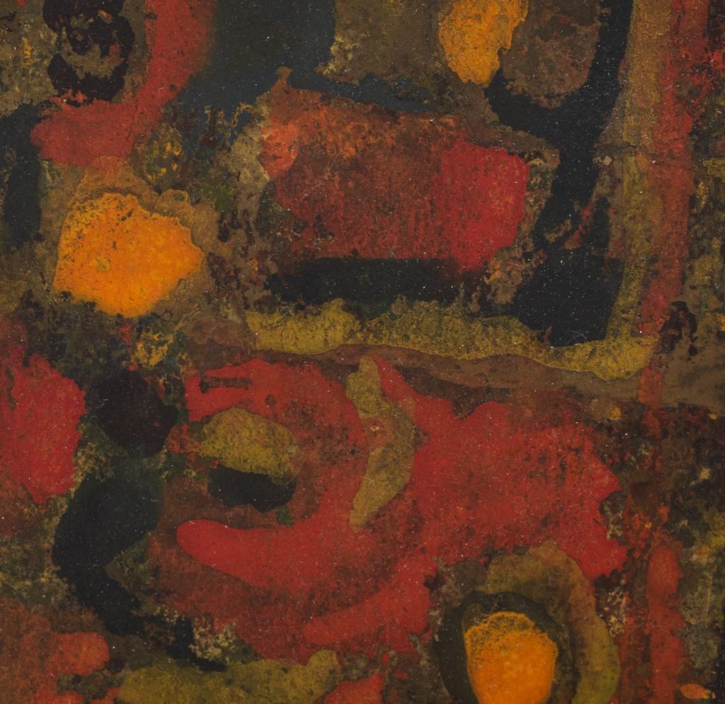 Willard MacGregor Abstraction Mixed Media on Paper In Good Condition In Astoria, NY
