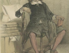 Willem Blaeu – Dutch Cartographer and Publisher, 19th-Century Lithograph
