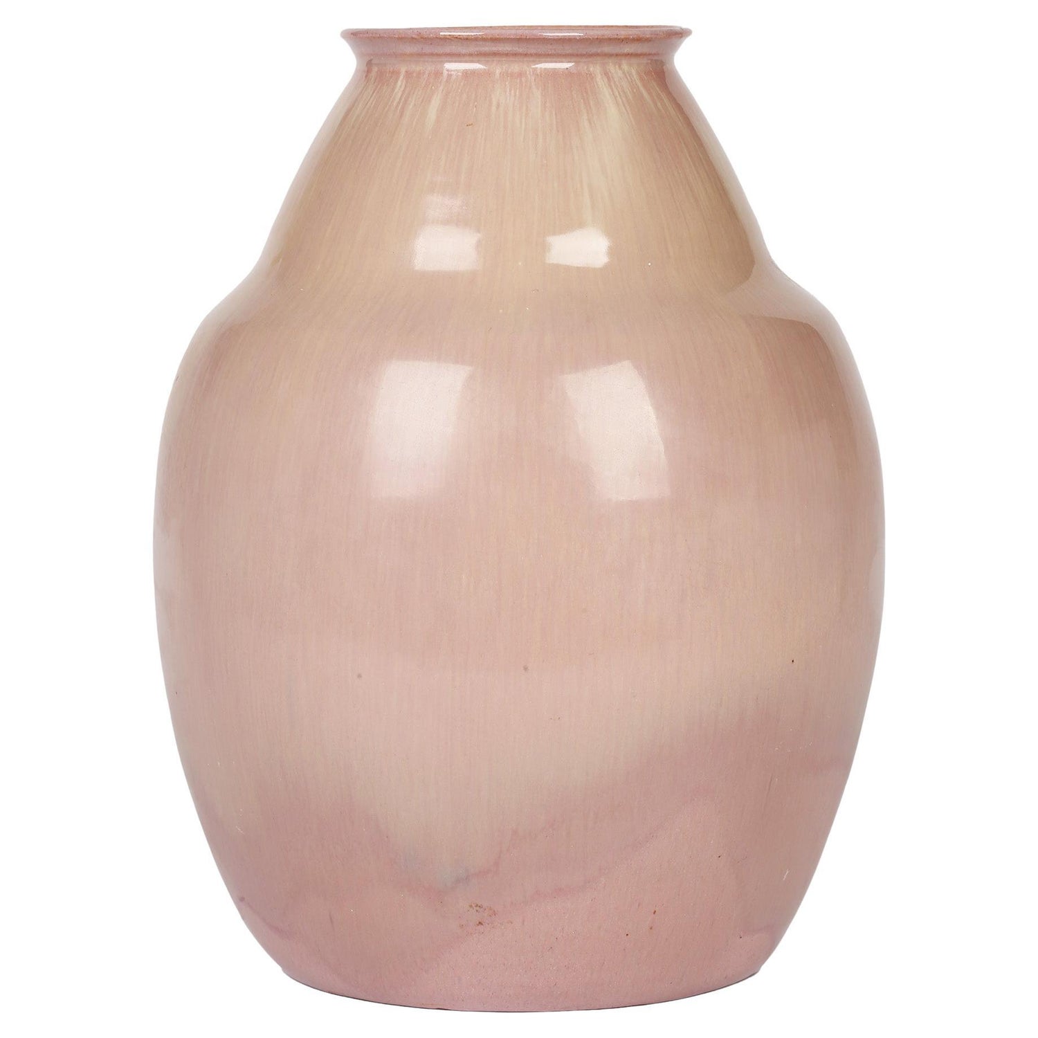 Arabia Finnish Art Deco Four Handled Lustre Glazed Art Pottery Vase For  Sale at 1stDibs
