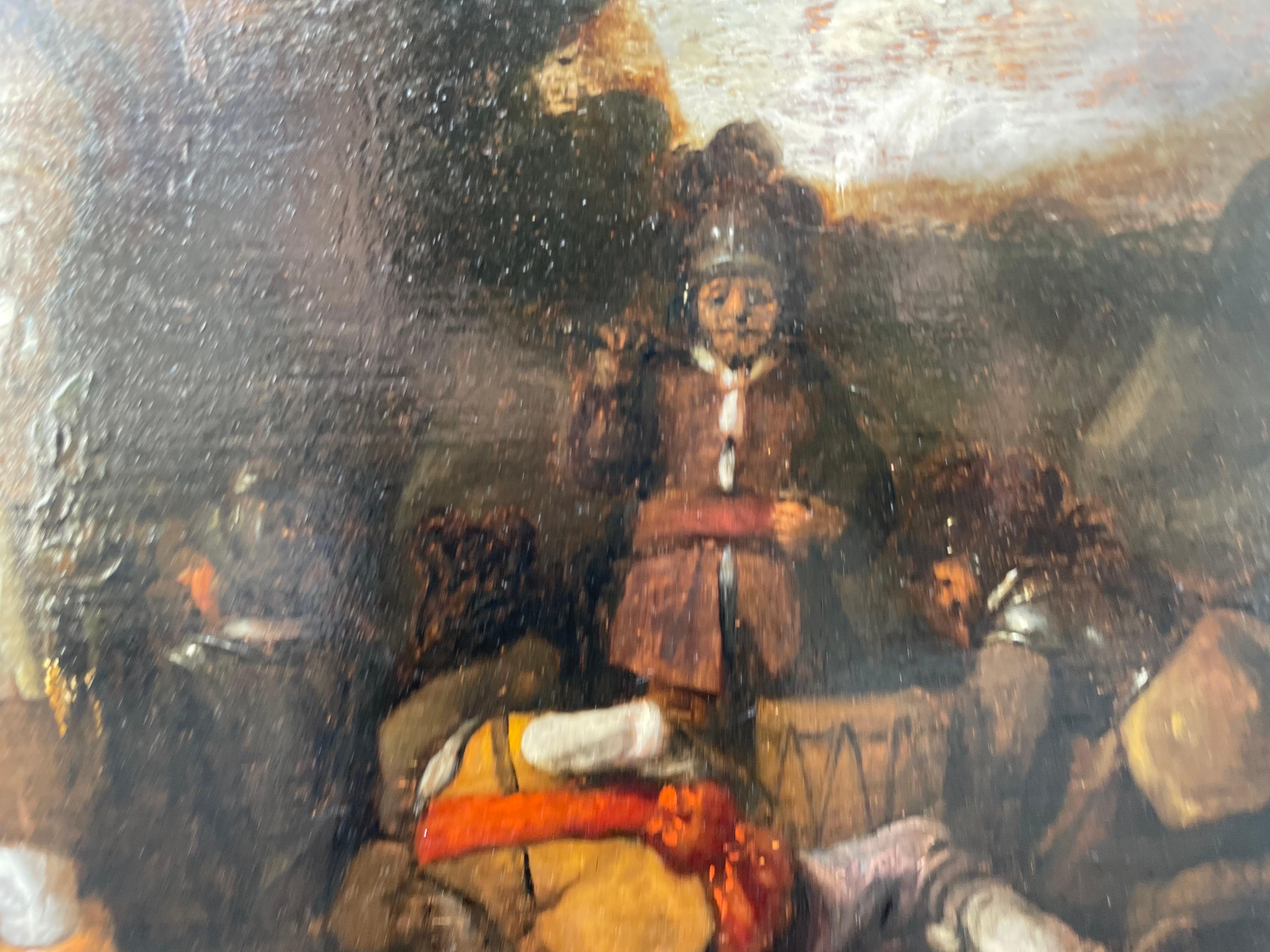 Dutch Military Scene – Circle of Duyster, Soldiers Dividing War Spoils, c.1700 For Sale 5