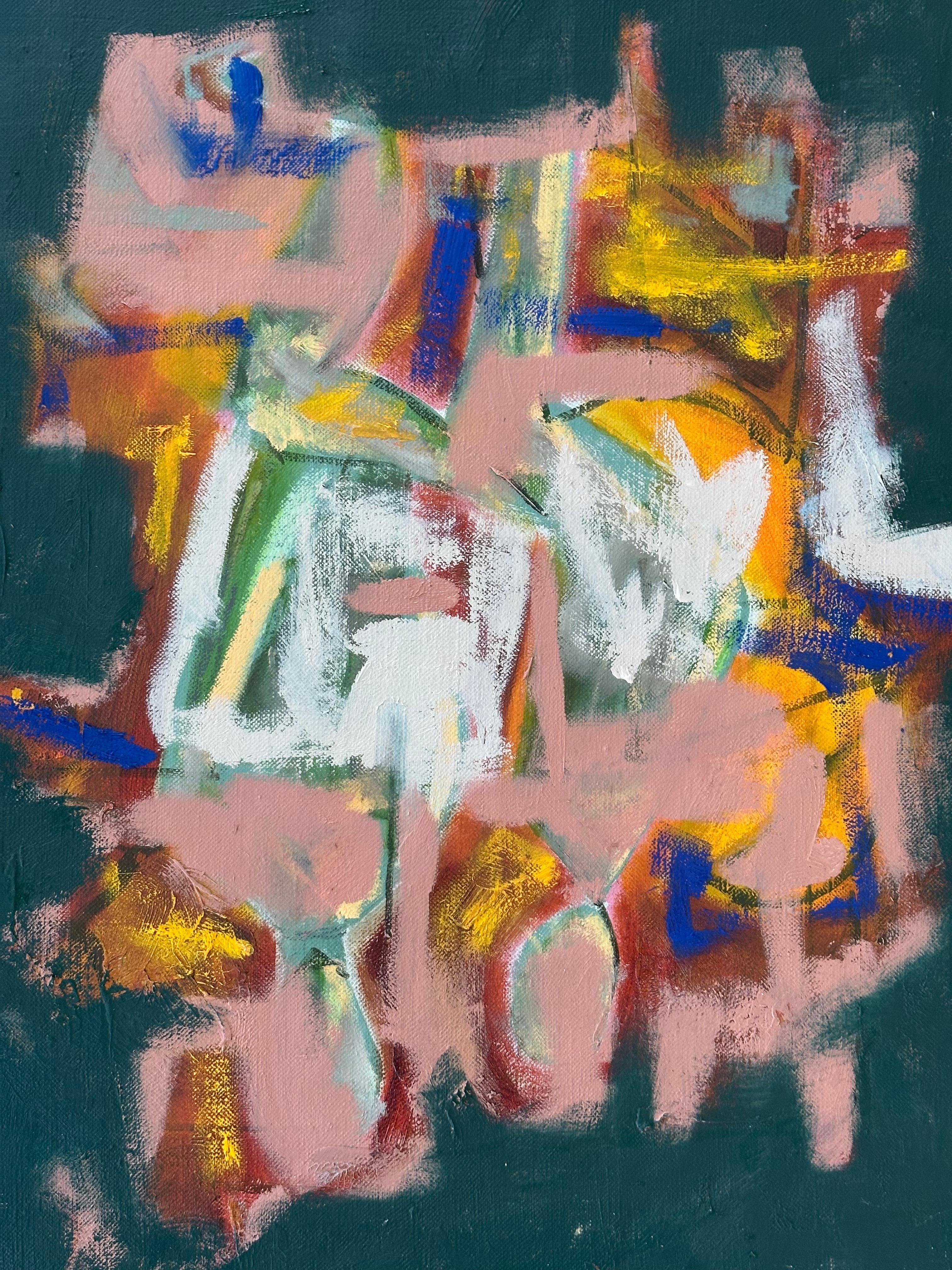 Peinture expressionniste abstraite sans titre - Painting de Willem de Kooning