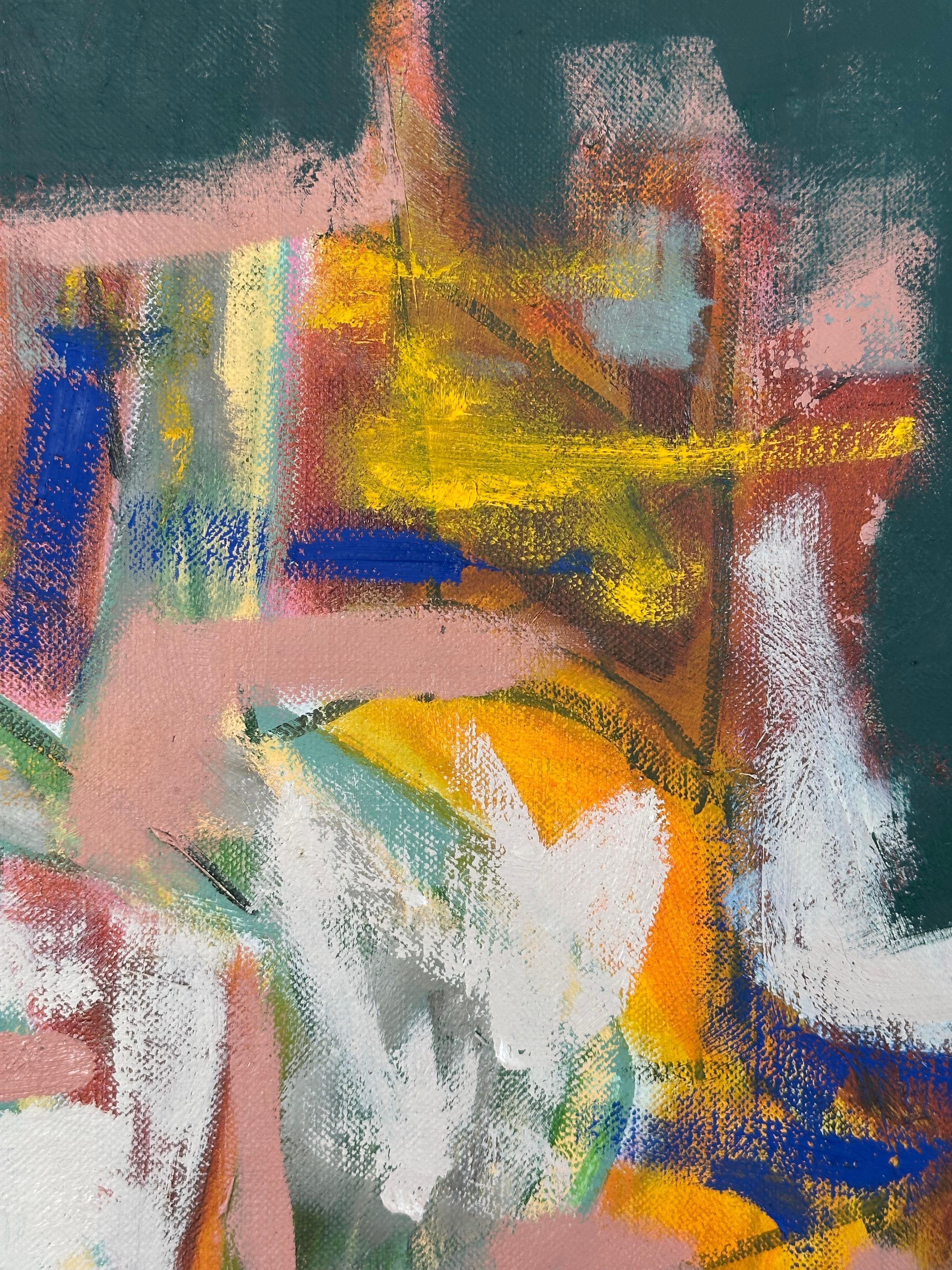 Peinture expressionniste abstraite sans titre - Expressionnisme abstrait Painting par Willem de Kooning