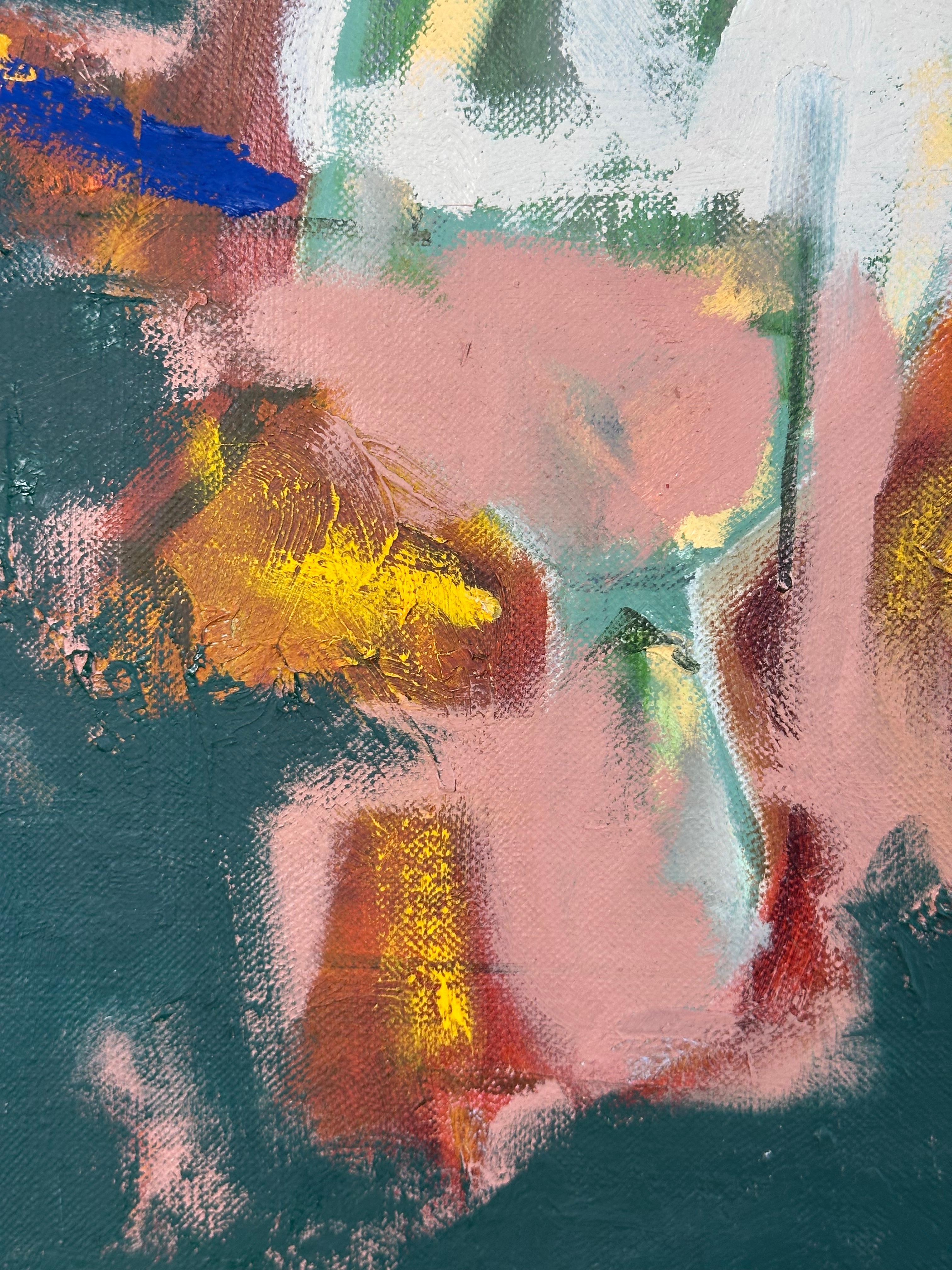 Peinture expressionniste abstraite sans titre - Marron Abstract Painting par Willem de Kooning