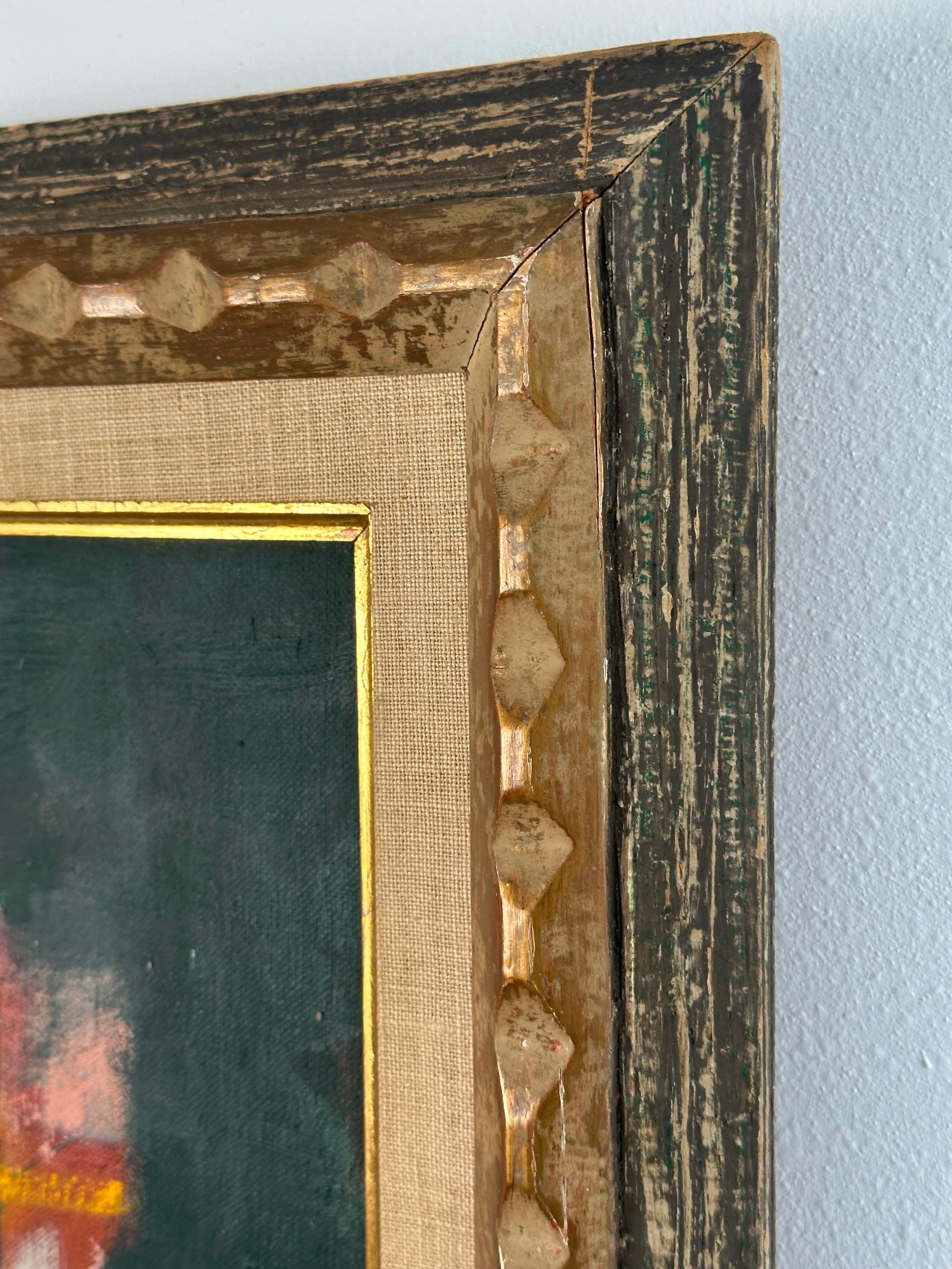 Peinture expressionniste abstraite sans titre en vente 1