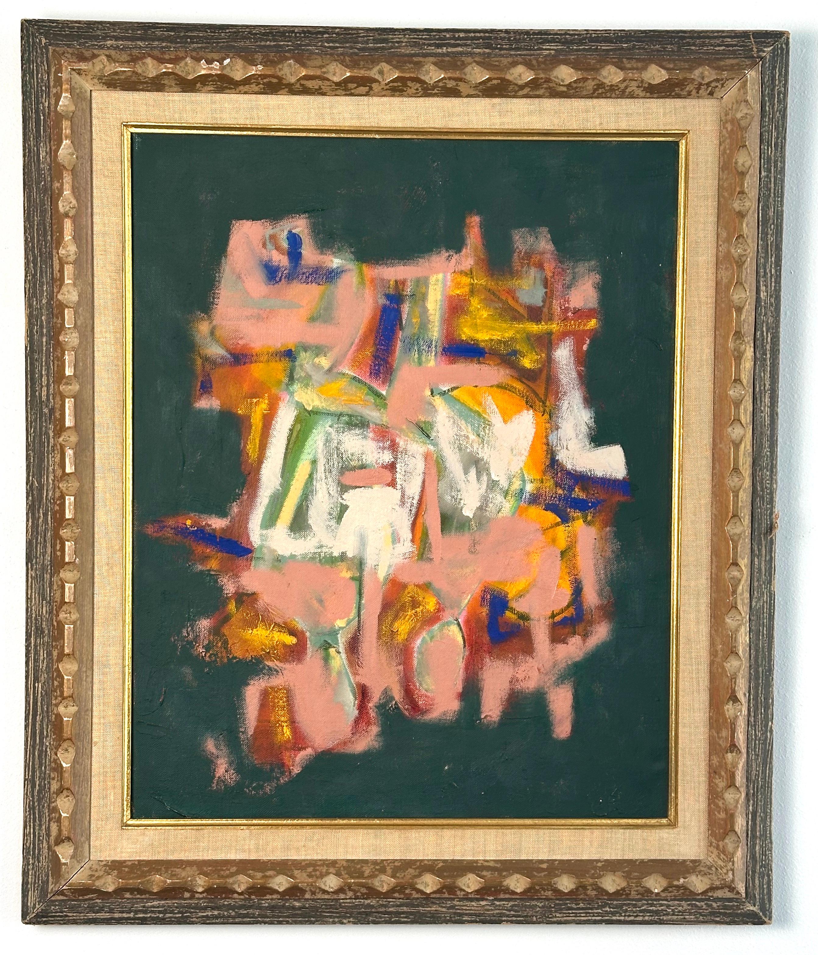 Quadro espressionista astratto senza titolo