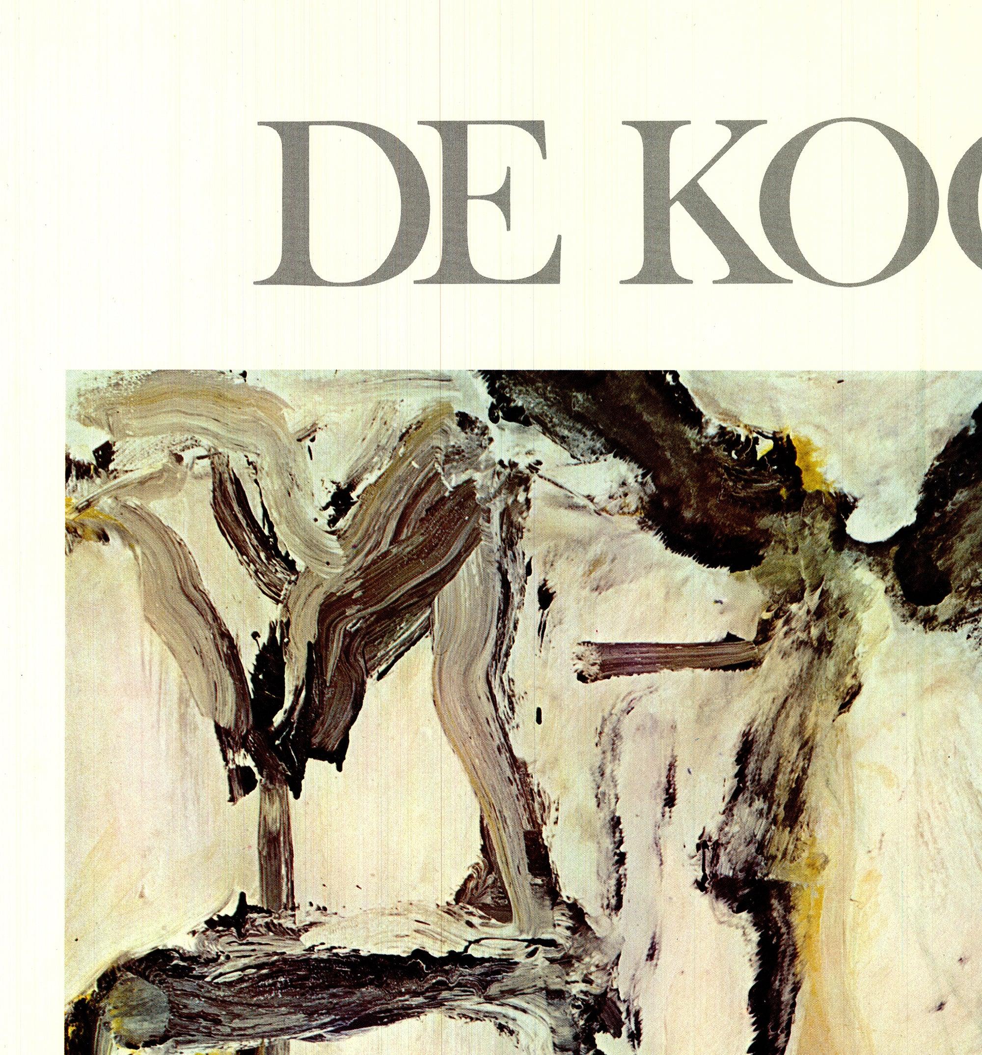 willem de kooning poster