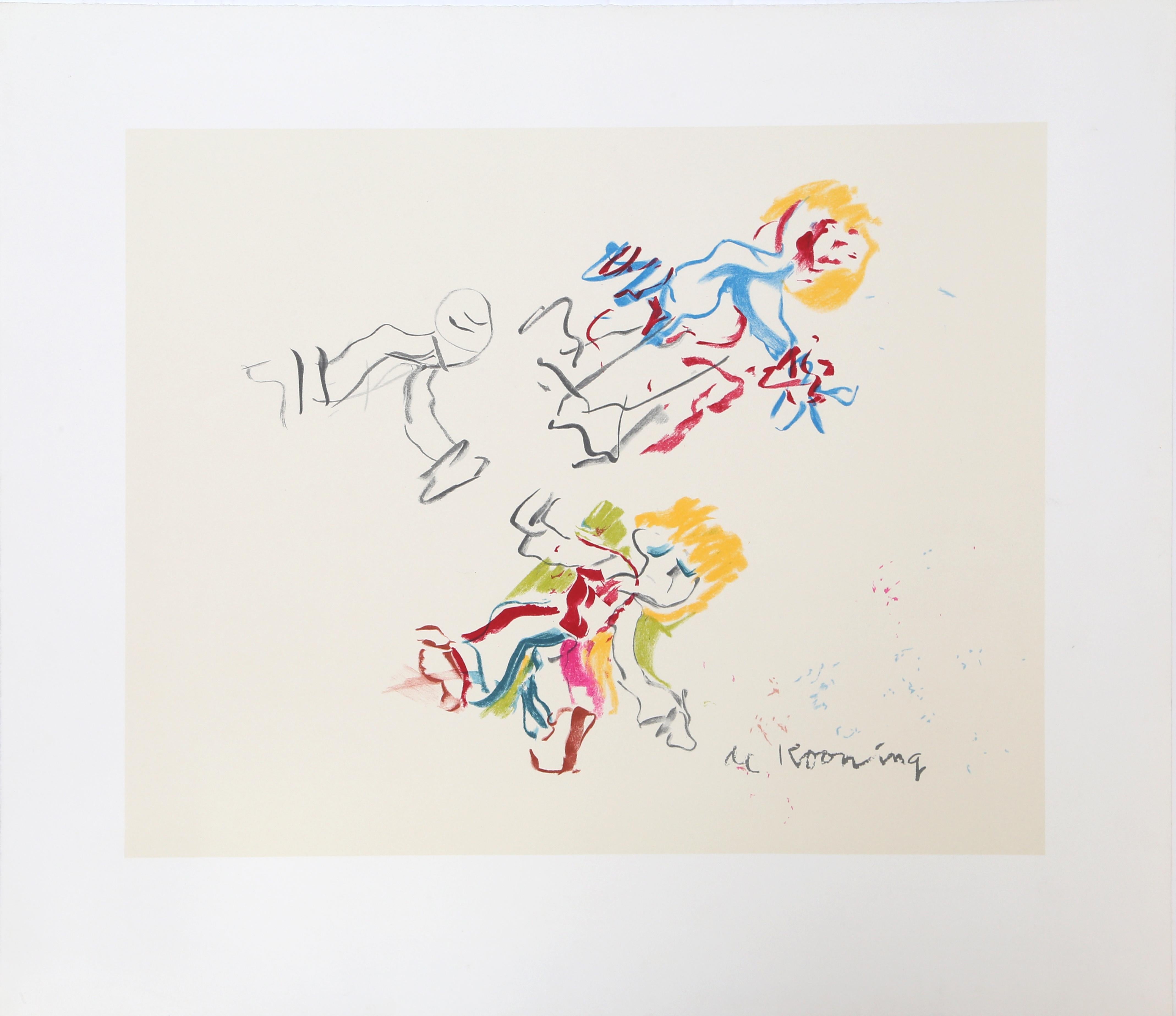 Composition for Lisa by Willem De Kooning - Print by Willem de Kooning