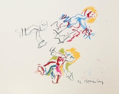 Composition de Lisa par Willem De Kooning