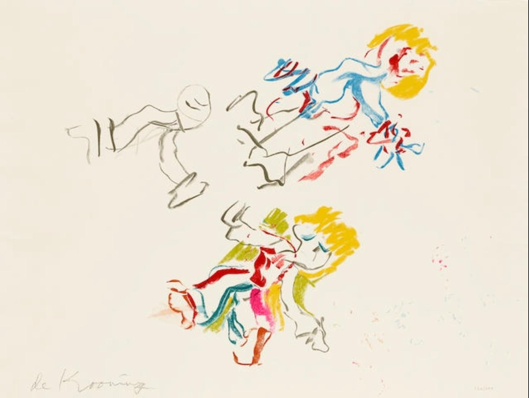 Willem de Kooning - Beach Scene For Sale at 1stDibs