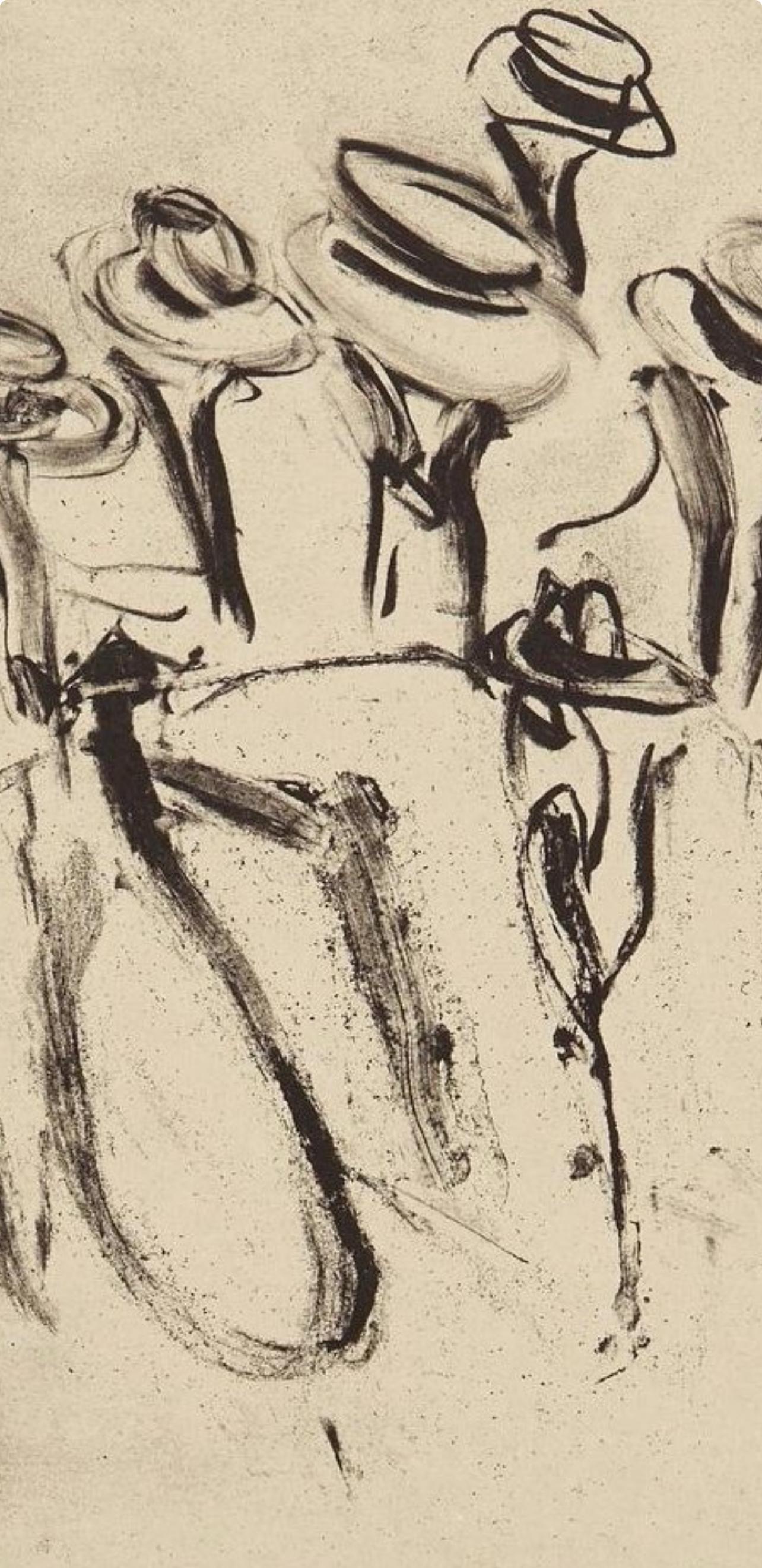Composition, Poems, Willem de Kooning For Sale 1