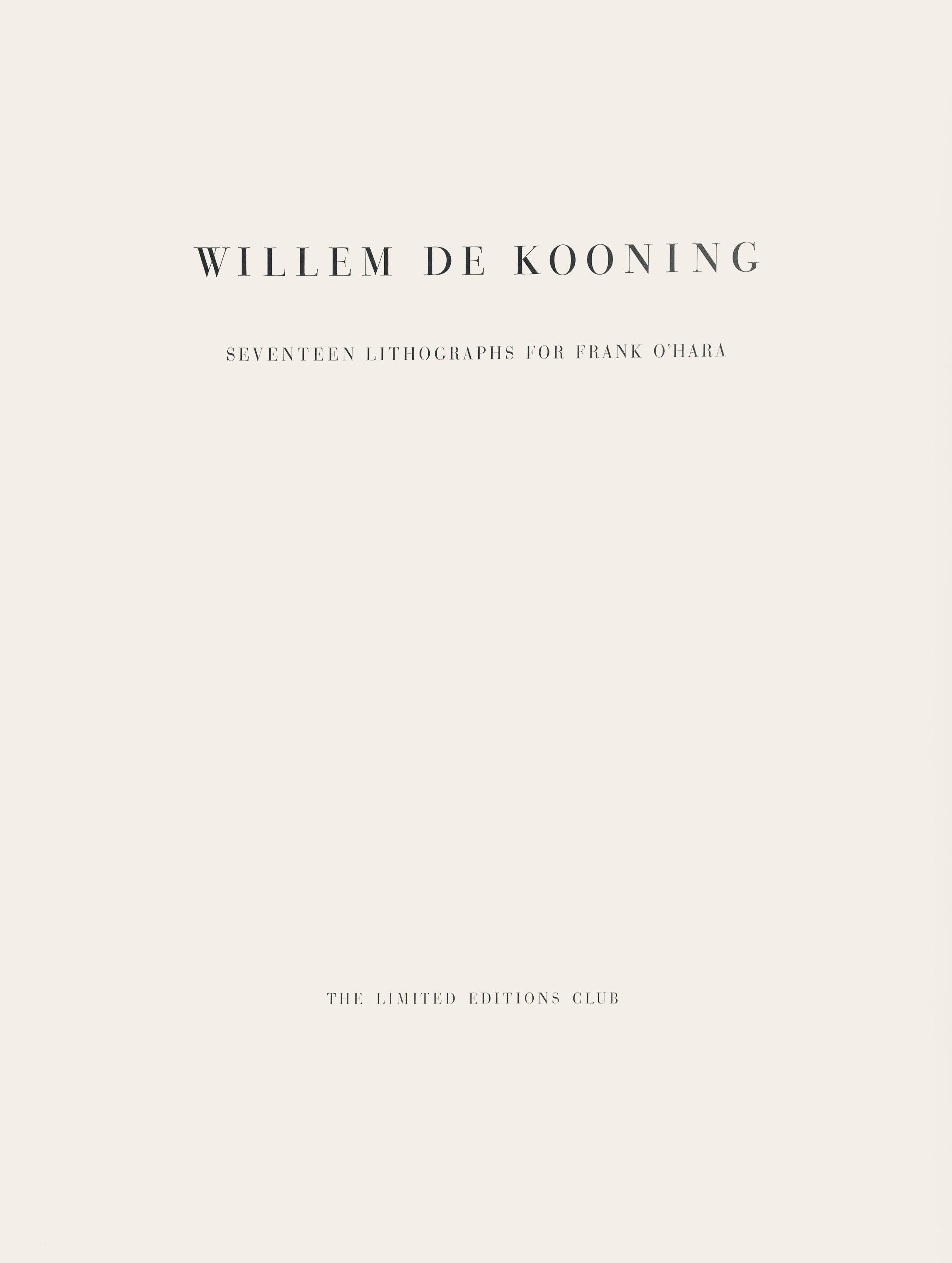 Composition, Poems, Willem de Kooning For Sale 5