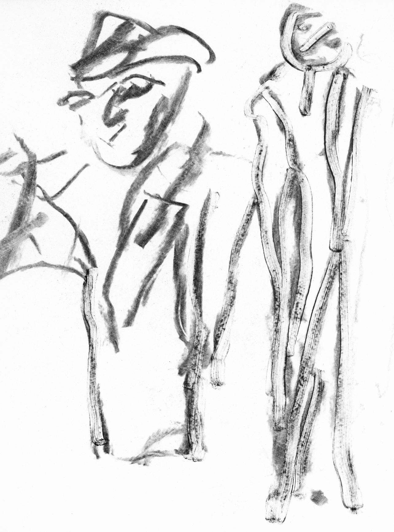 de Kooning, Komposition, In Erinnerung an meine Gefühle (nach)