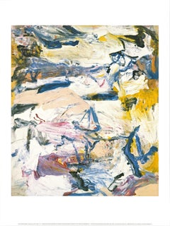 De Kooning, North Atlantic Light, 2018, litografia offset, 31,5 x 23,5 pollici