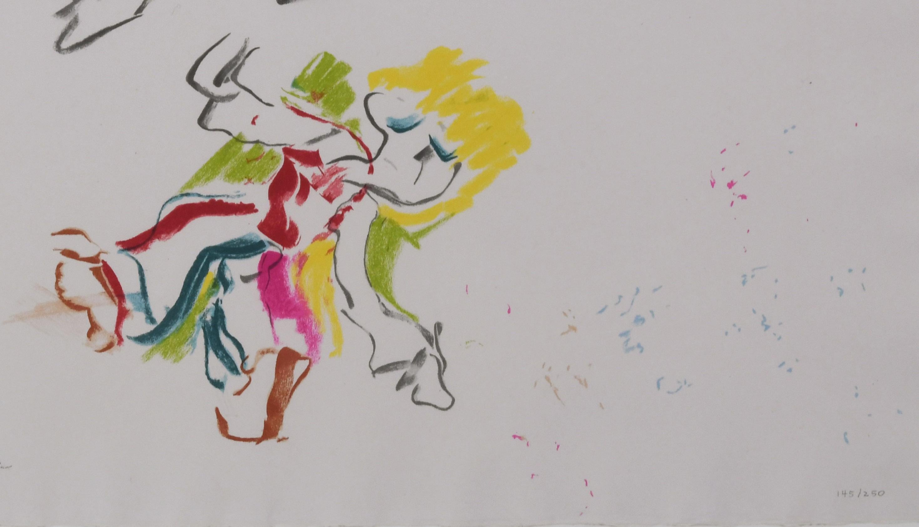 Para Lisa - Figurative Print Gris de Willem de Kooning