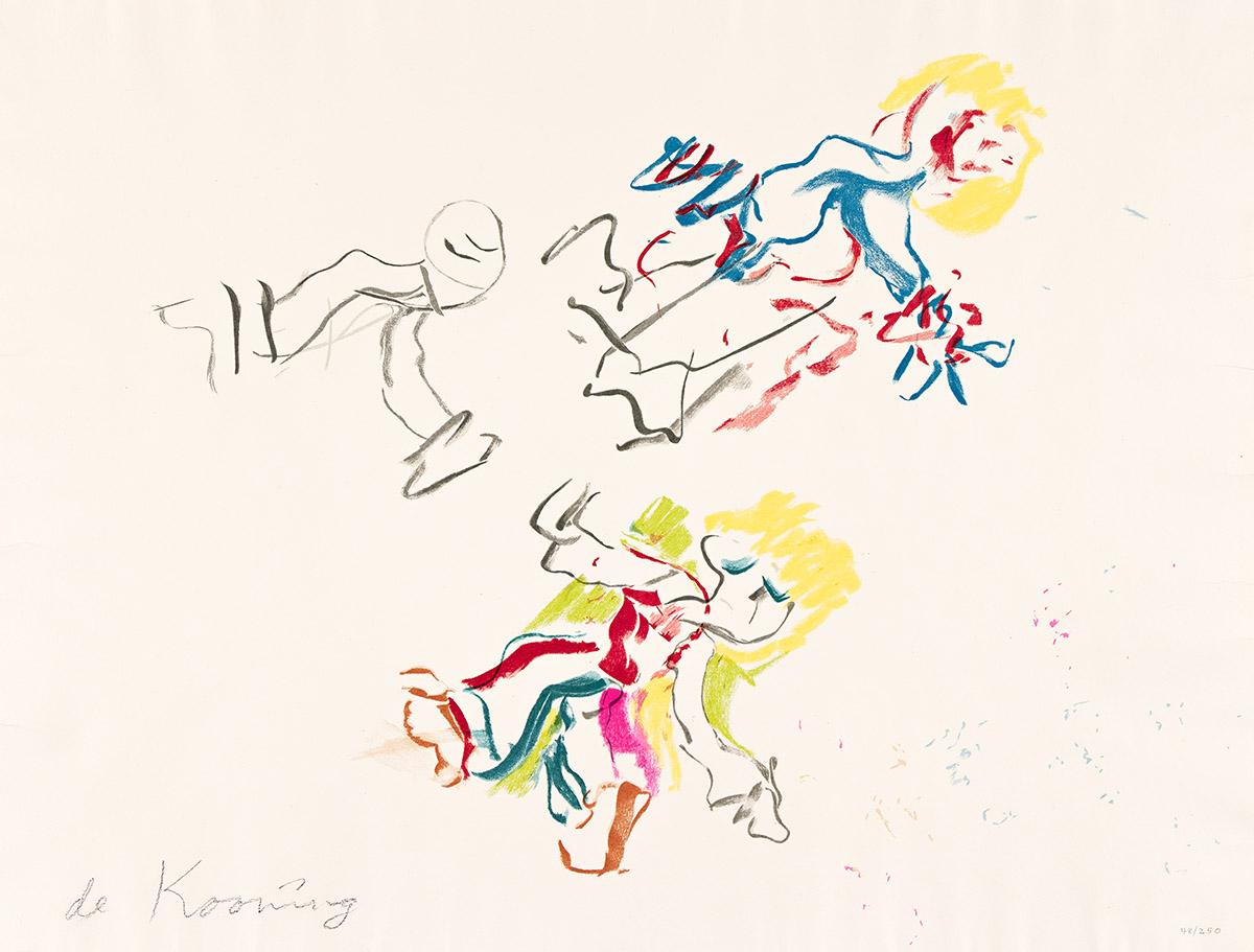 Print Willem de Kooning - Pour Lisa