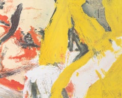 In the Sky, Abstract Expressionist Poster by Willem de Kooning