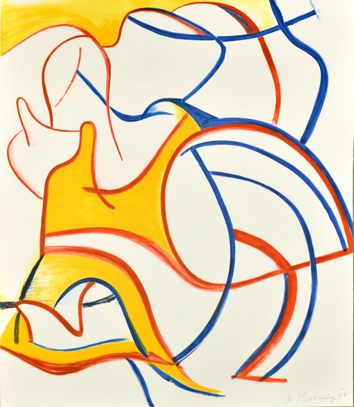 Quatre Lithographies - Print by Willem de Kooning