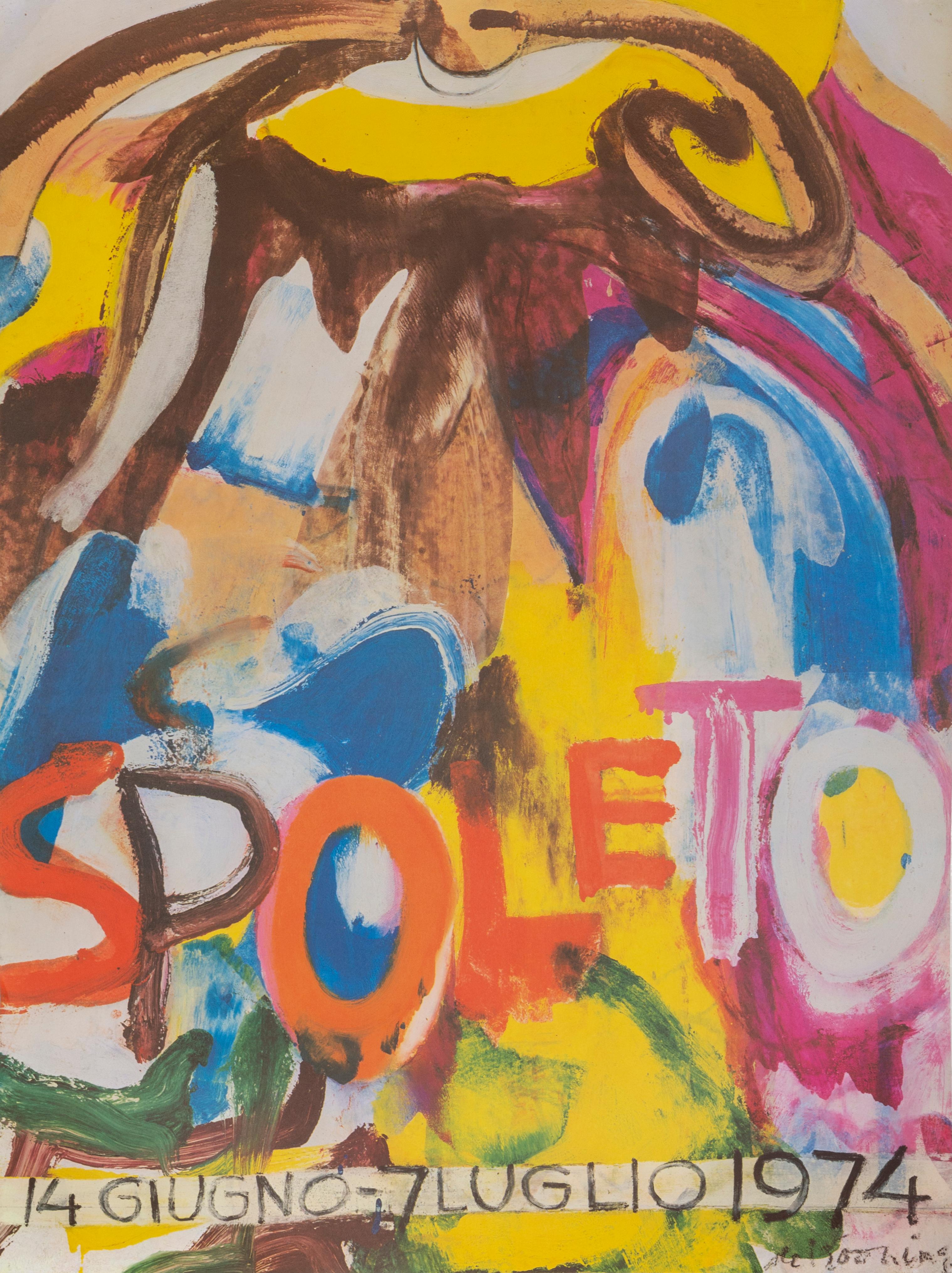 Willem de Kooning Abstract Print - Spoleto