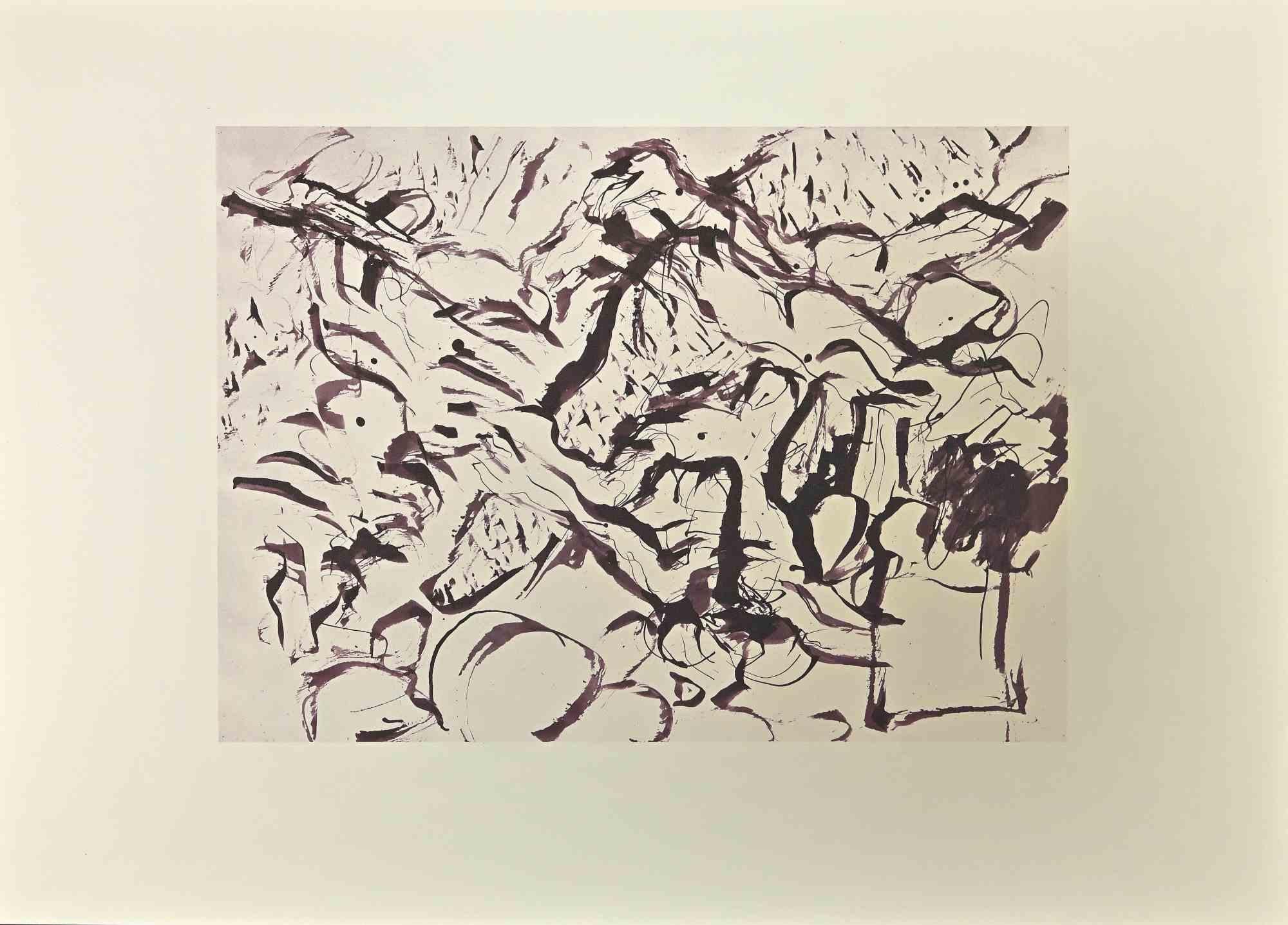 Spoleto - Offset and Lithograph after Willem De Kooning - 1985