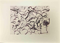 Spoleto – Offset- und Lithographie nach Willem De Kooning – 1985