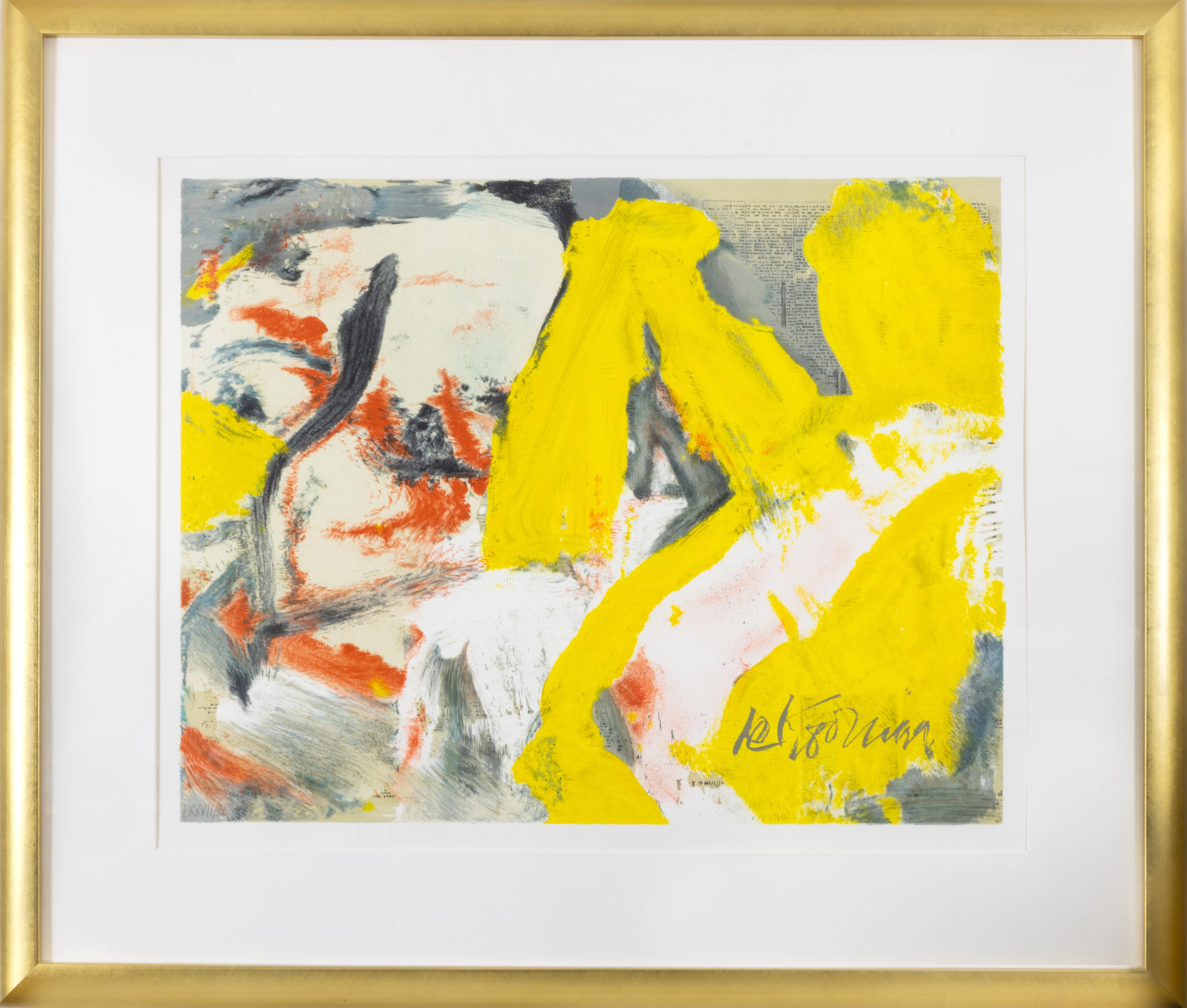 The Man and the Big Blonde - Print by Willem de Kooning