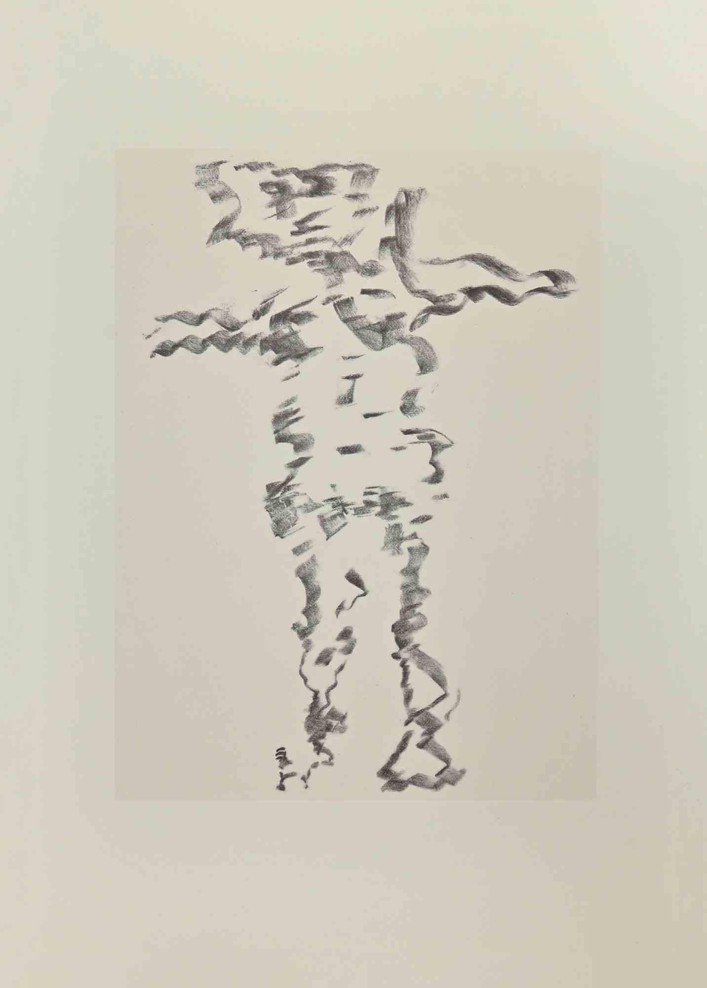 Trembling Woman - Offset and Lithograph after Willem De Kooning - 1985