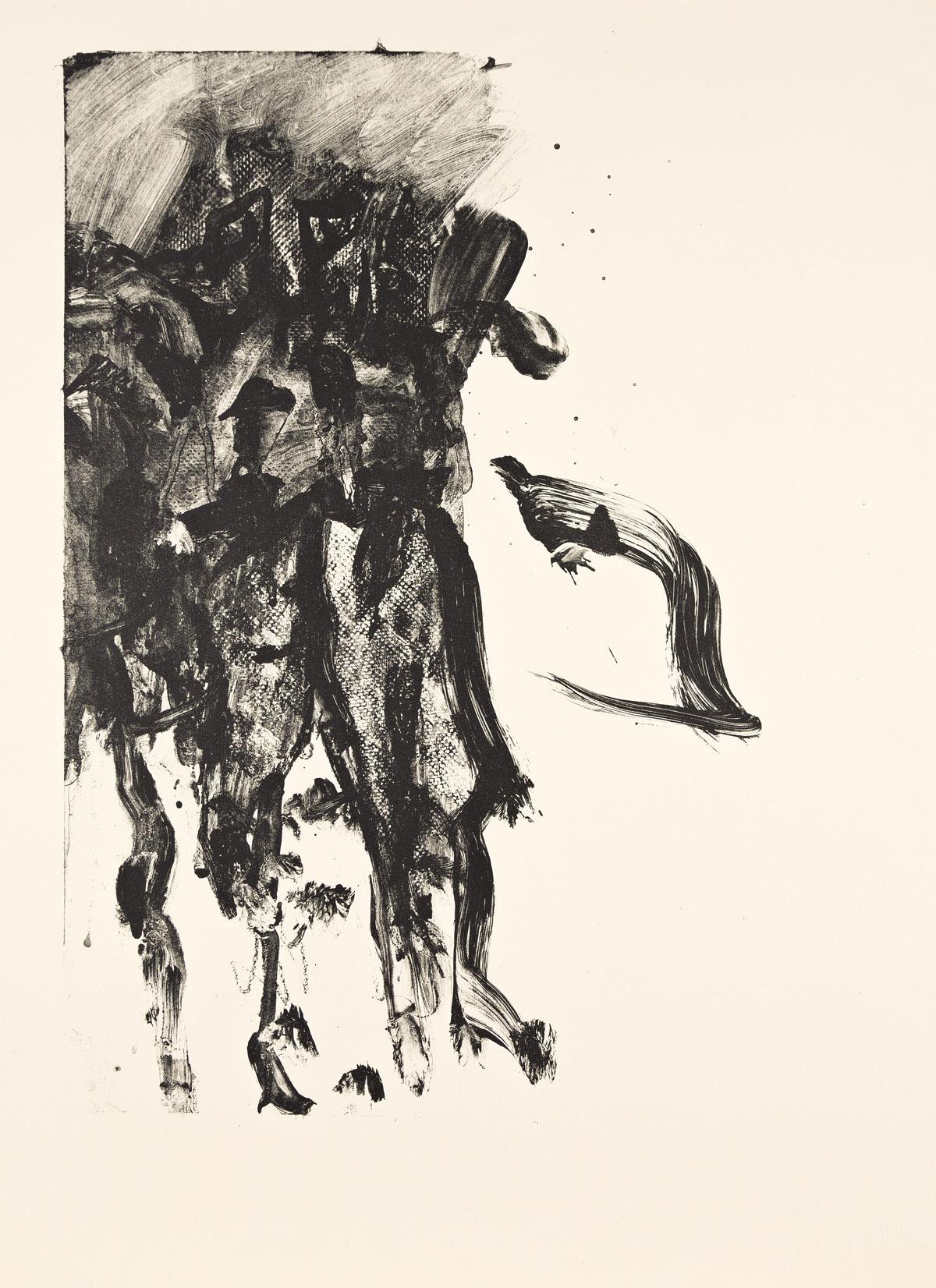 Willem de Kooning Abstract Print - Untitled (Litho #4)