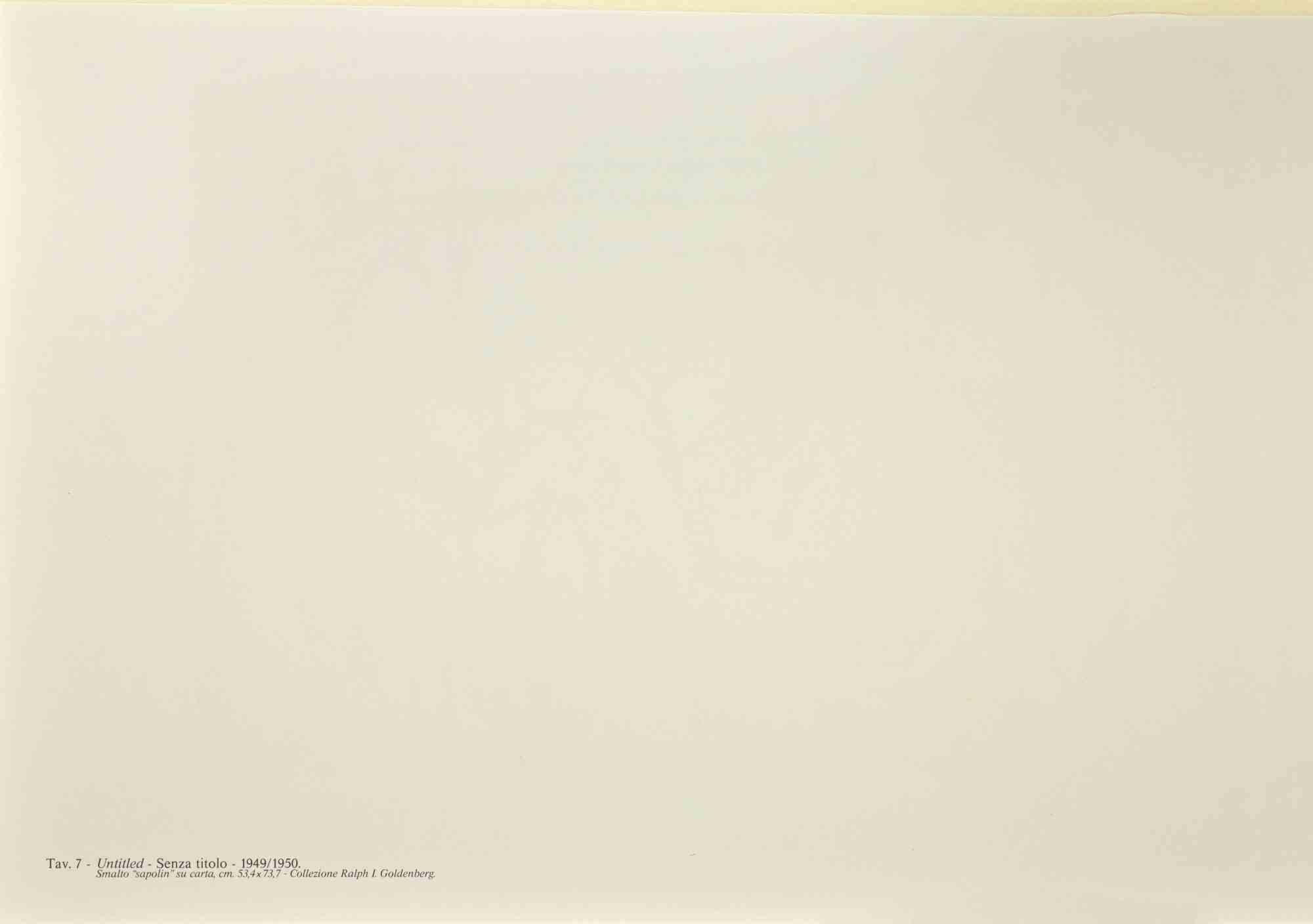 Untitled- Offset and Lithograph after Willem De Kooning - 1985 - Print by Willem de Kooning