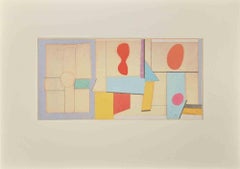 Untitled - Offset and Lithograph after Willem De Kooning - 1985