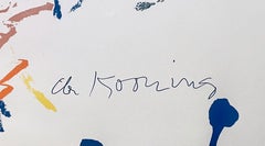 Willem de Kooning - Arc-en-ciel : Thelonious Monk, Devil at the Keyboard poster print