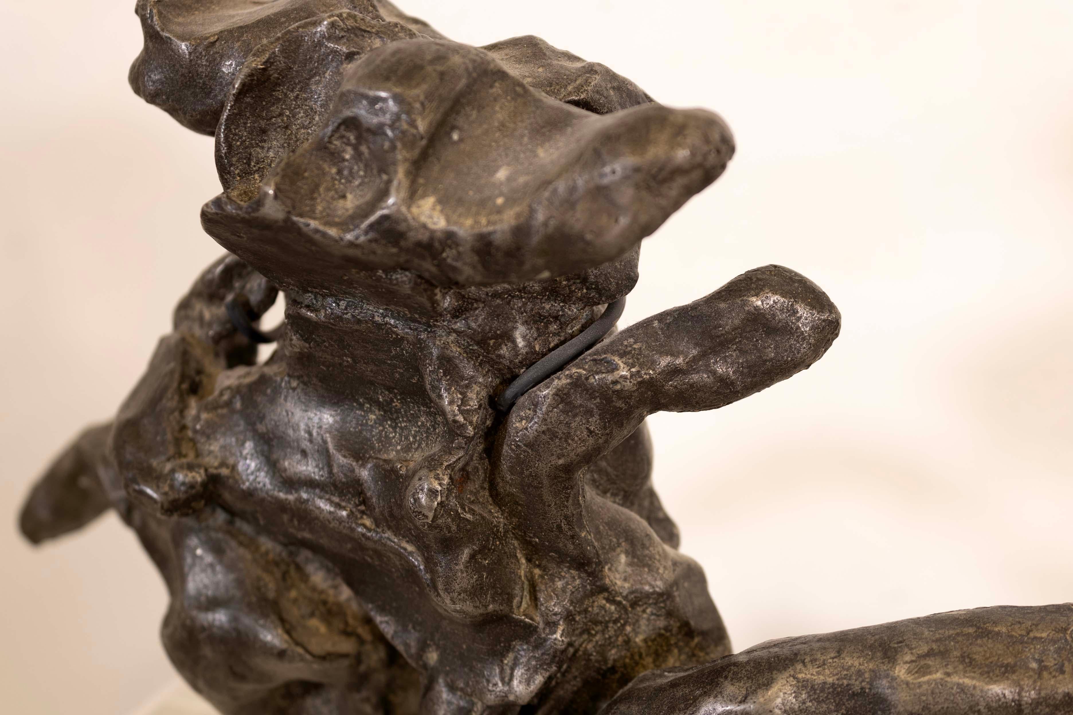 Willem de Kooning, sculpture abstraite en étain coulé, sans titre, signée 1972, 38/100 en vente 6