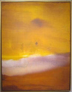 Zanzibar, 1971 (Abstract Expressionist colorfield painting)