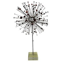 Willem Degroot Sculpture de table en pissenlit