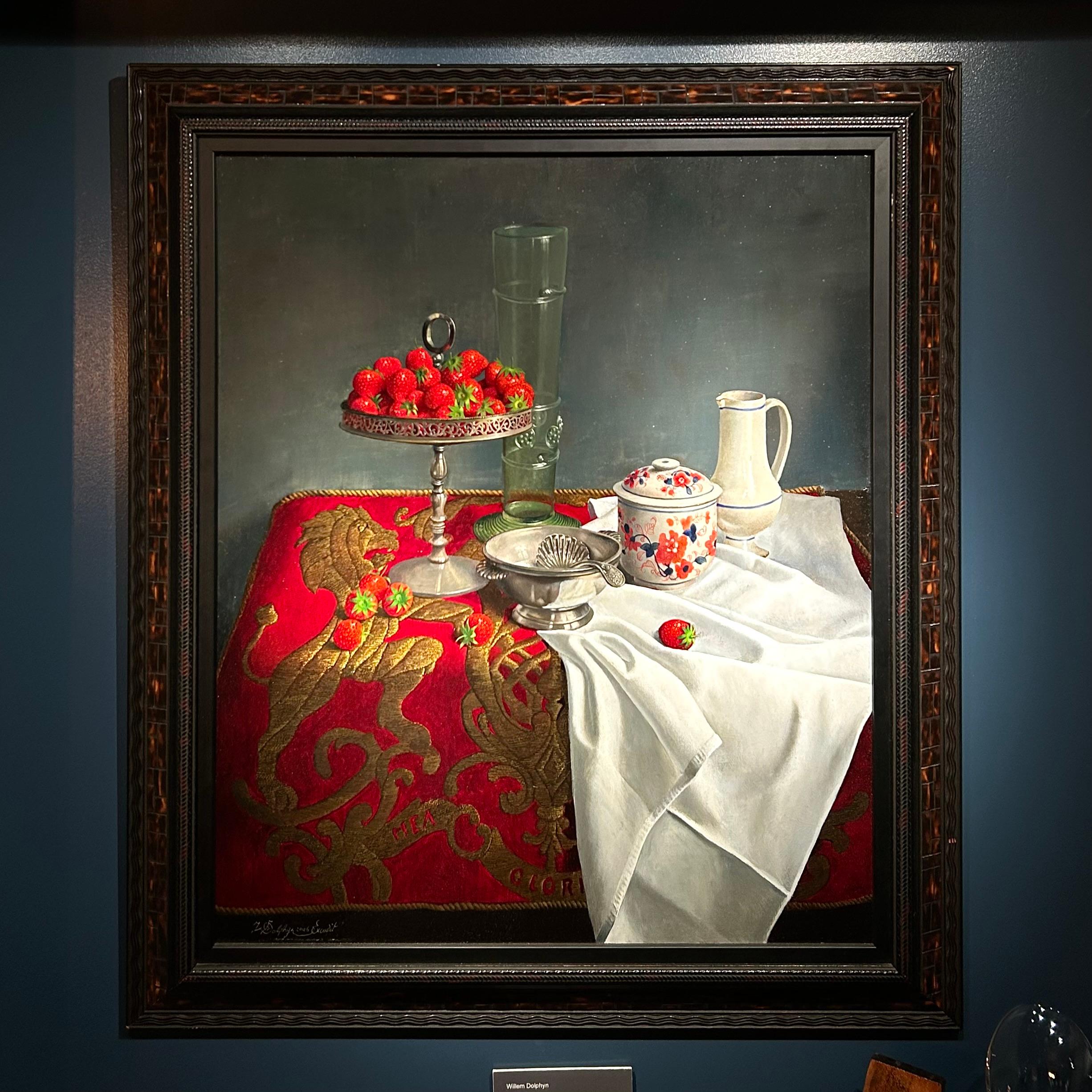 Cosecha de fresas - Painting de Willem Dolphyn
