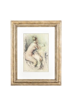 Lady in Nude - Willem Gerard Hofker - Original painting